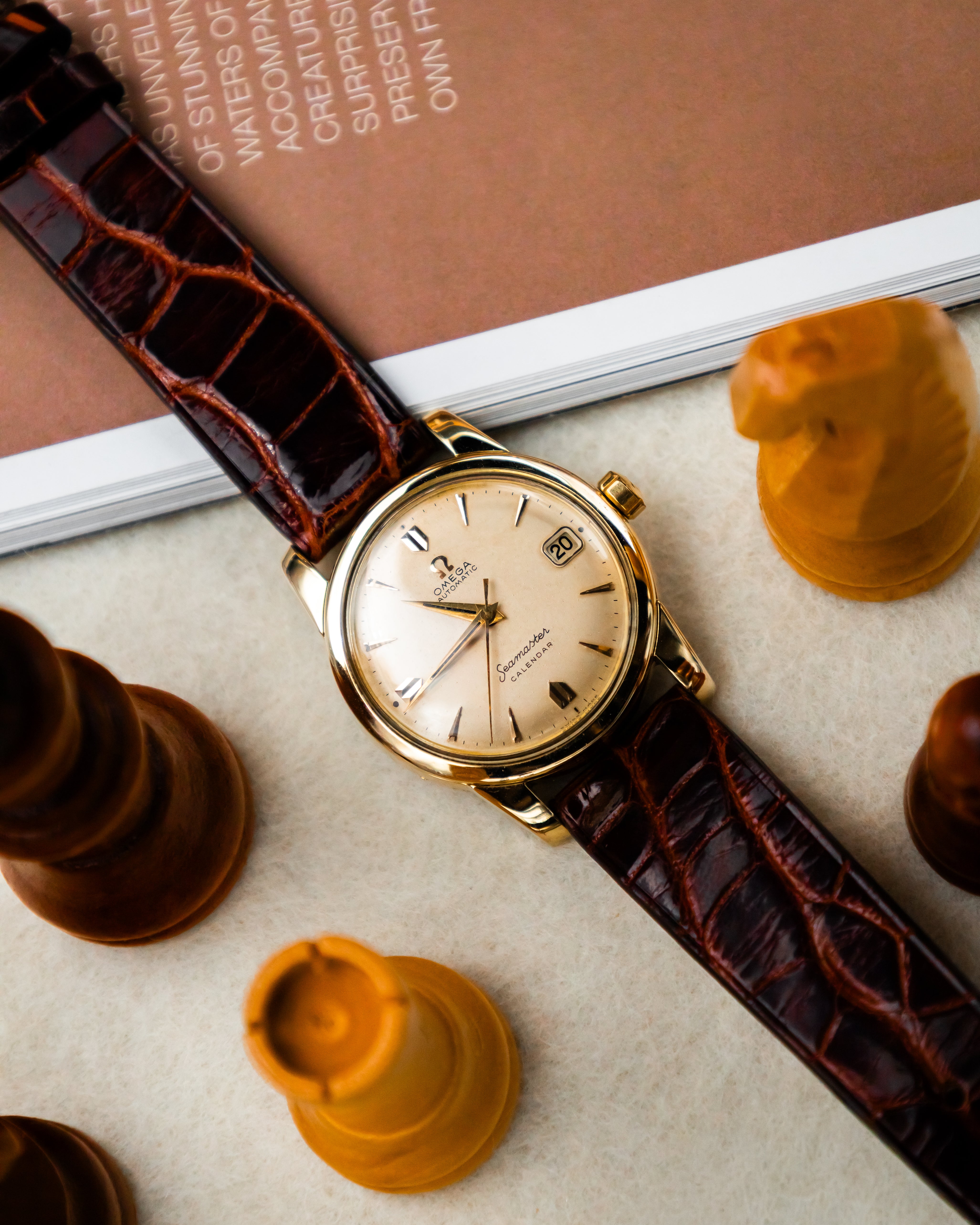 Omega Seamaster Calendar 2849-2 SC - Beige Dial