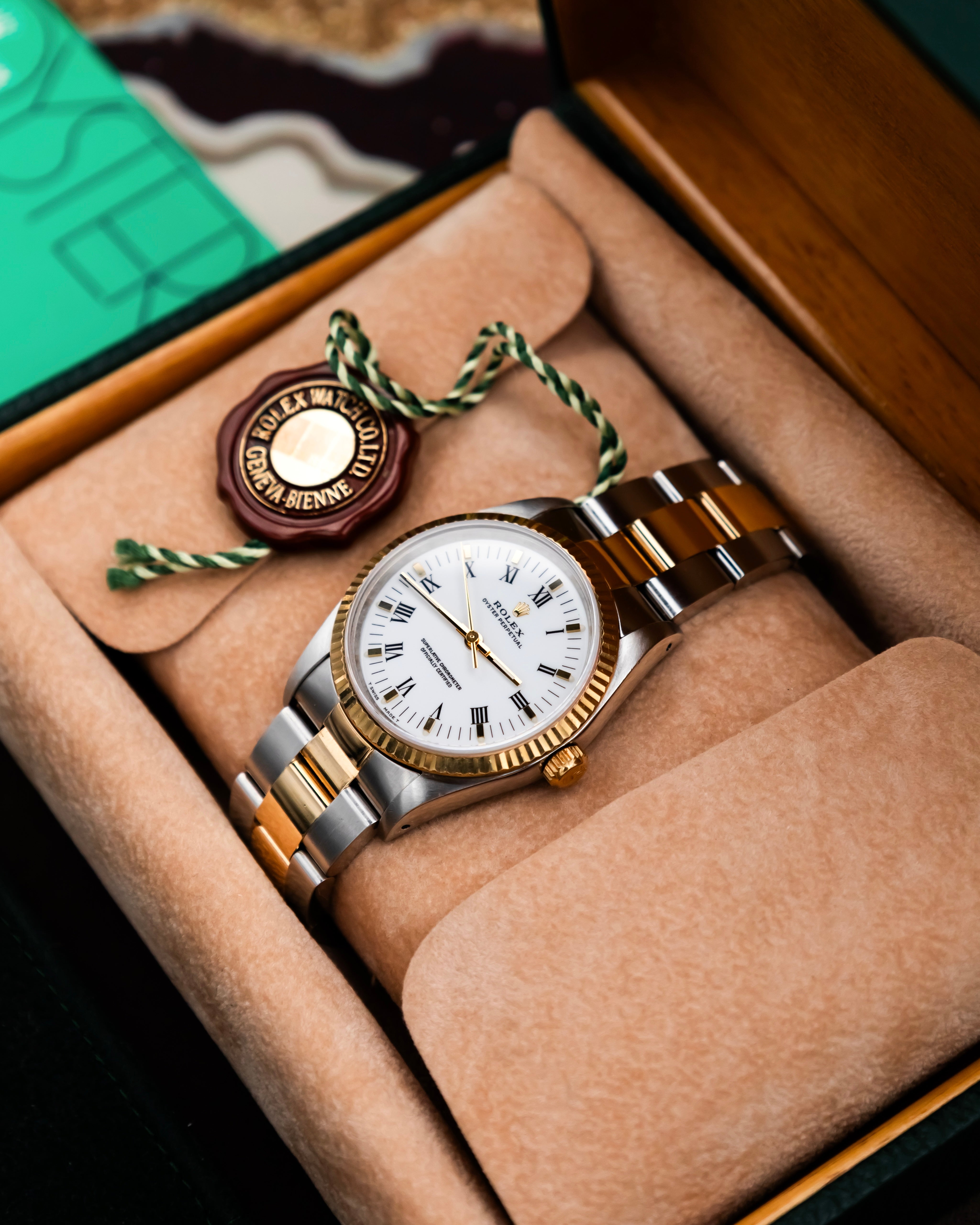 Rolex 14233 Oyster Perpetual - Roman Dial