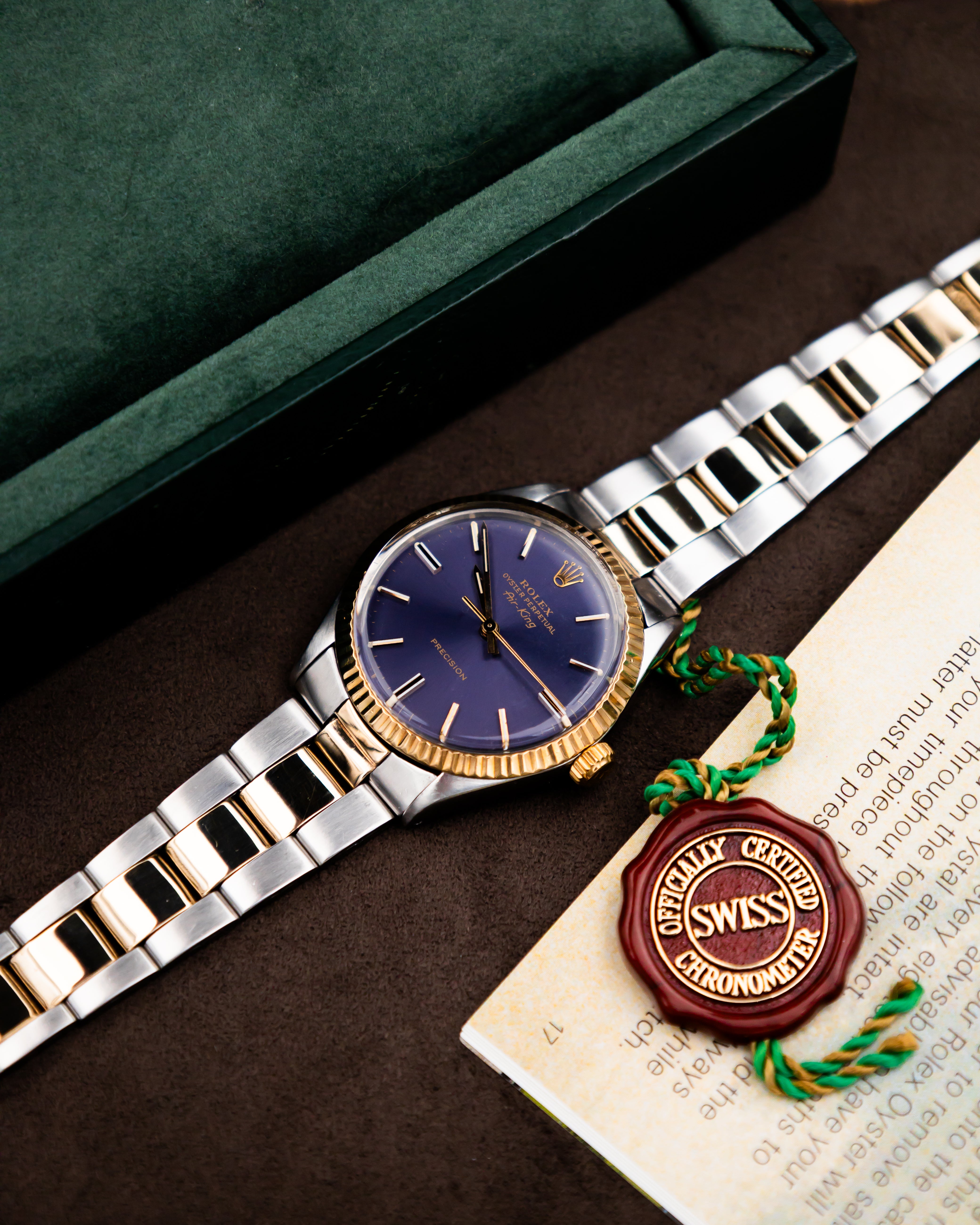 Rolex 5500 Air-King - Blue Dial