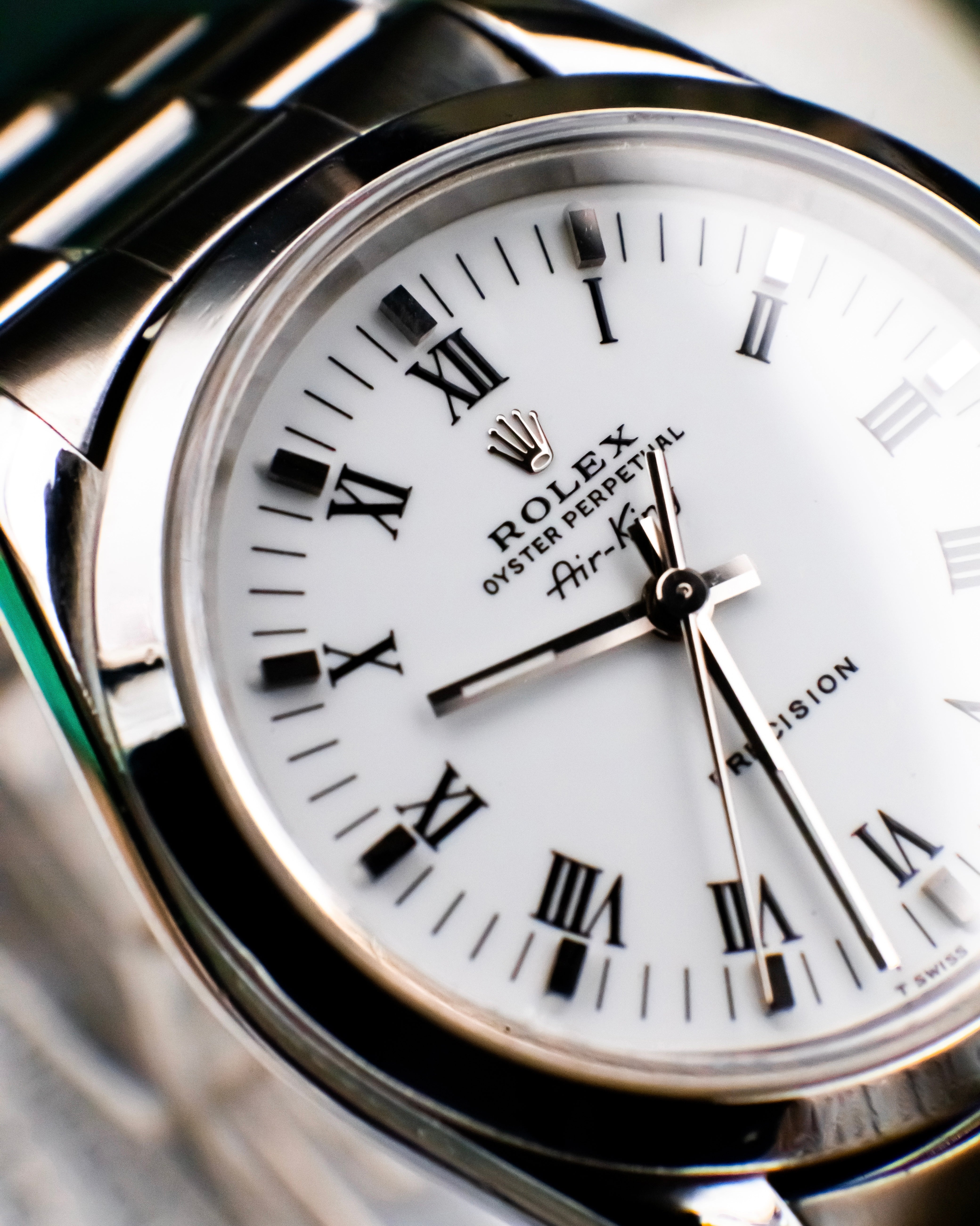 Rolex 14000 Air-king - White dial