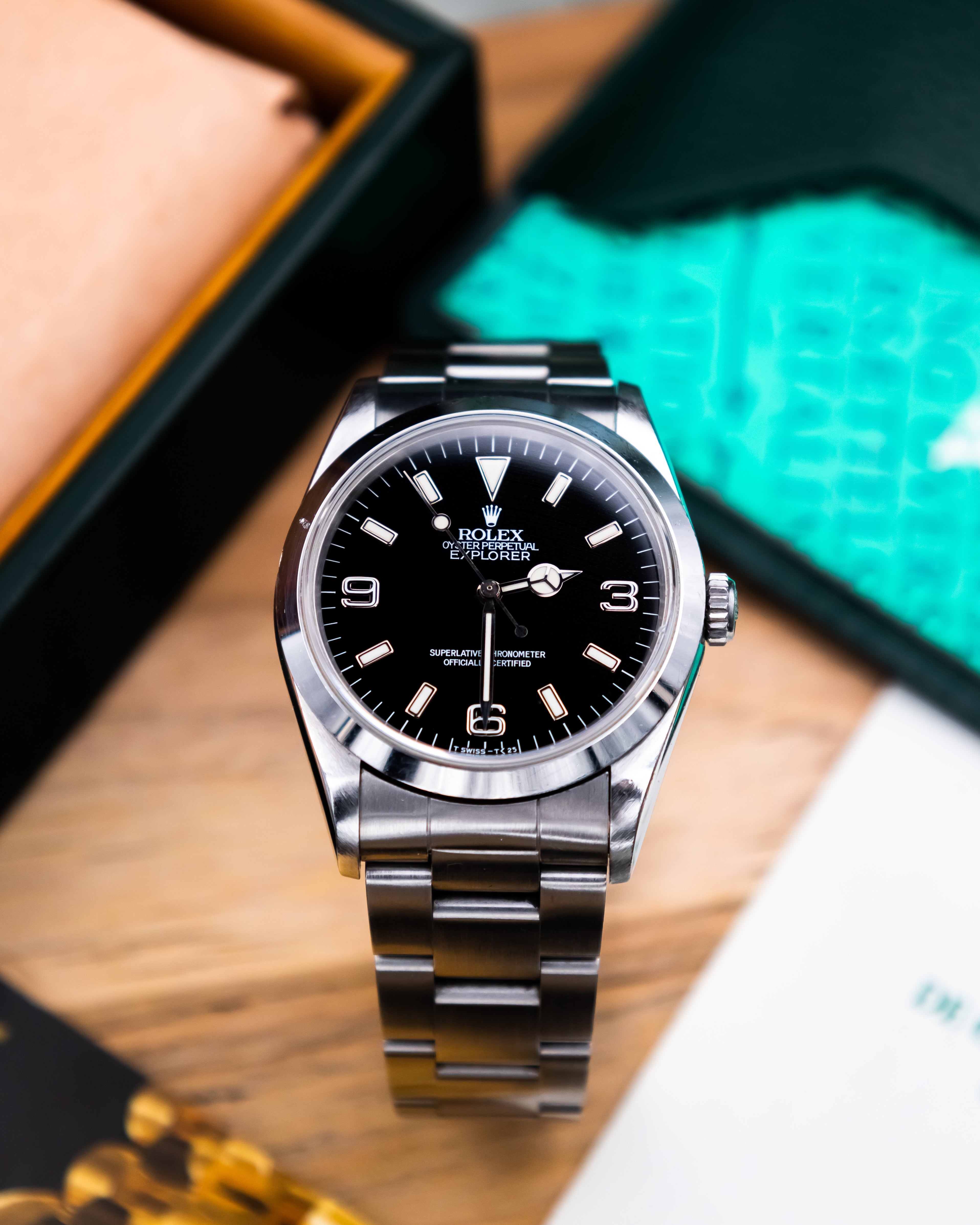 Rolex 14270 Explorer - black dial