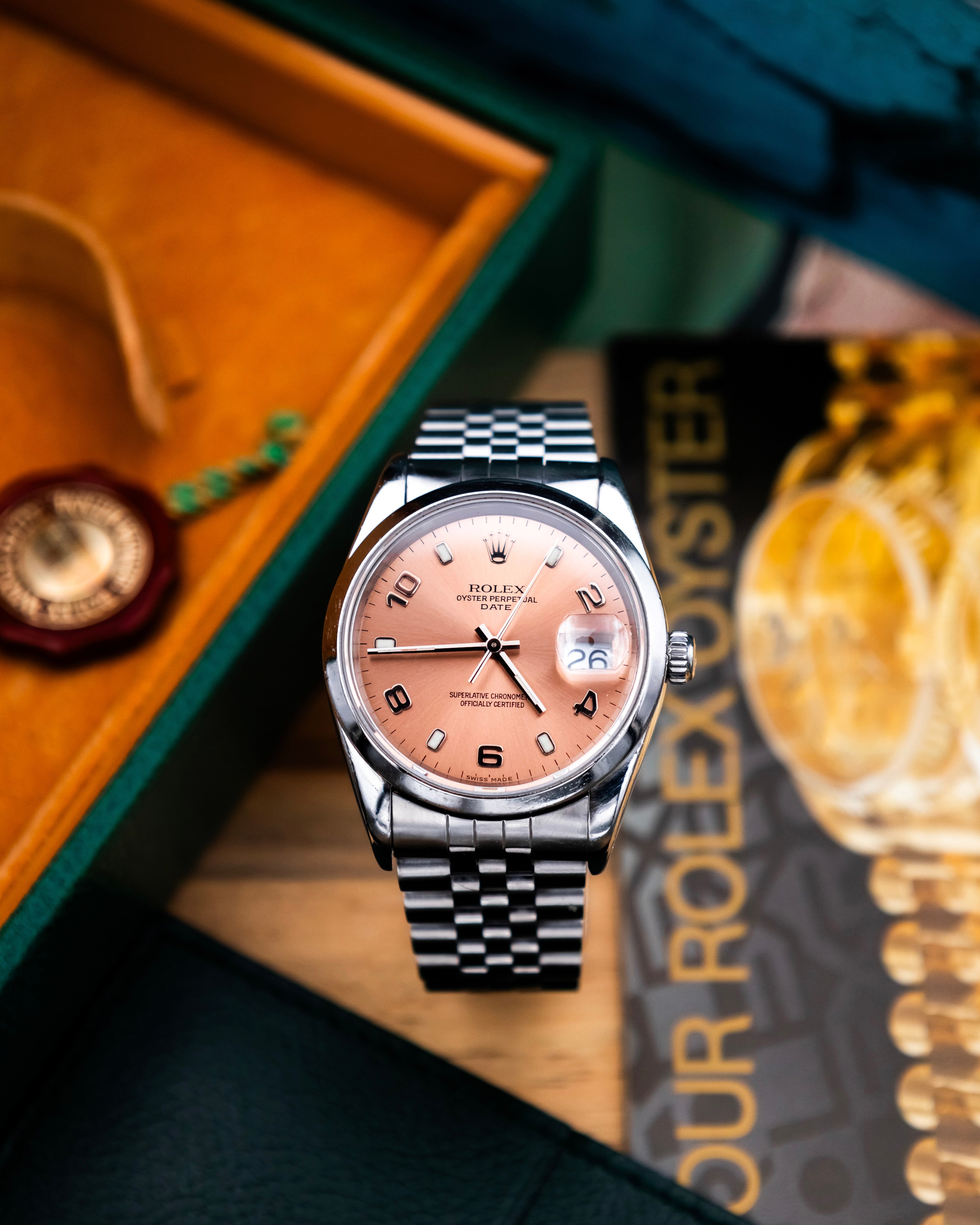 Rolex 15200 Oyster Perpetual- Salmon dial