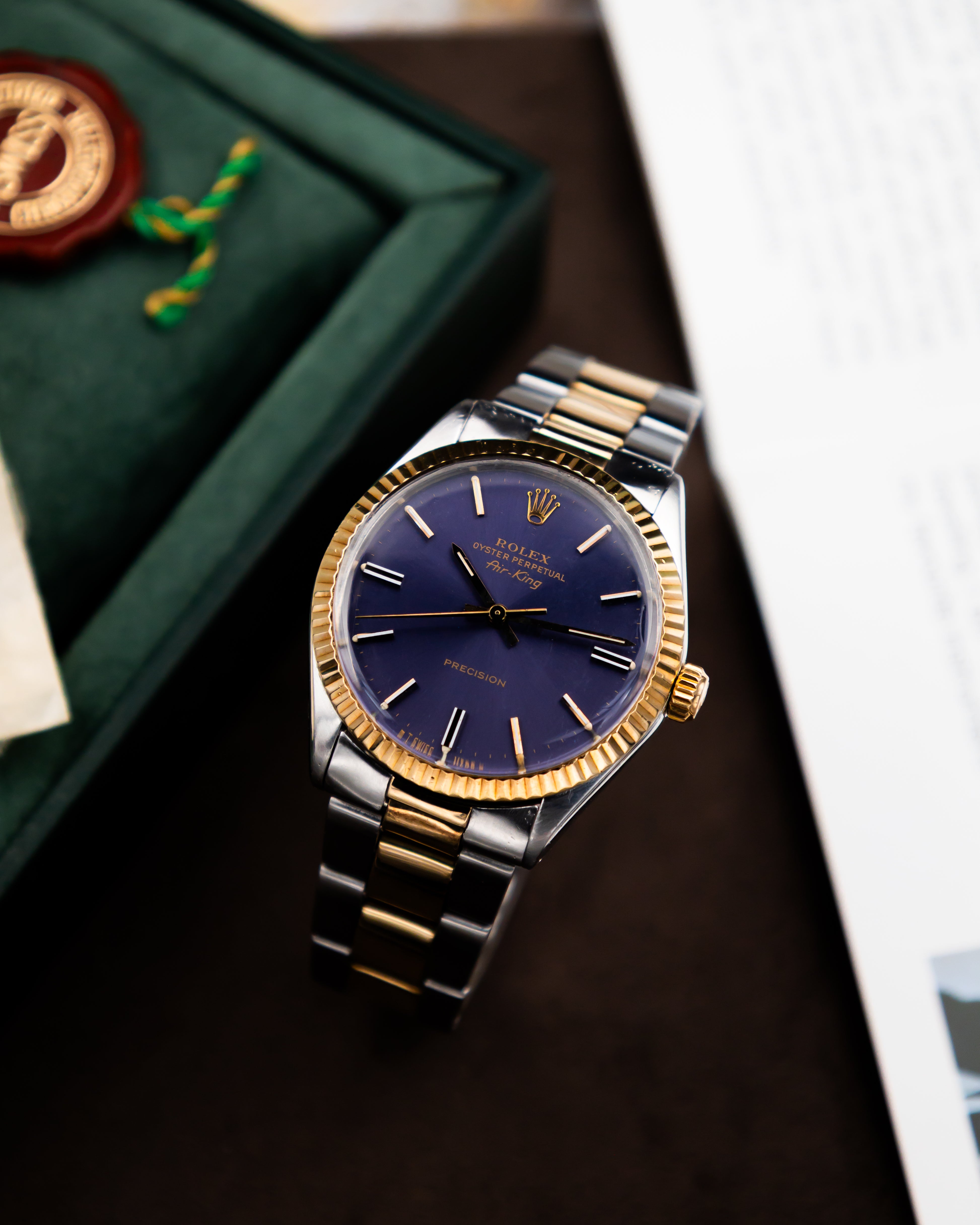 Rolex 5500 Air-King - Blue Dial