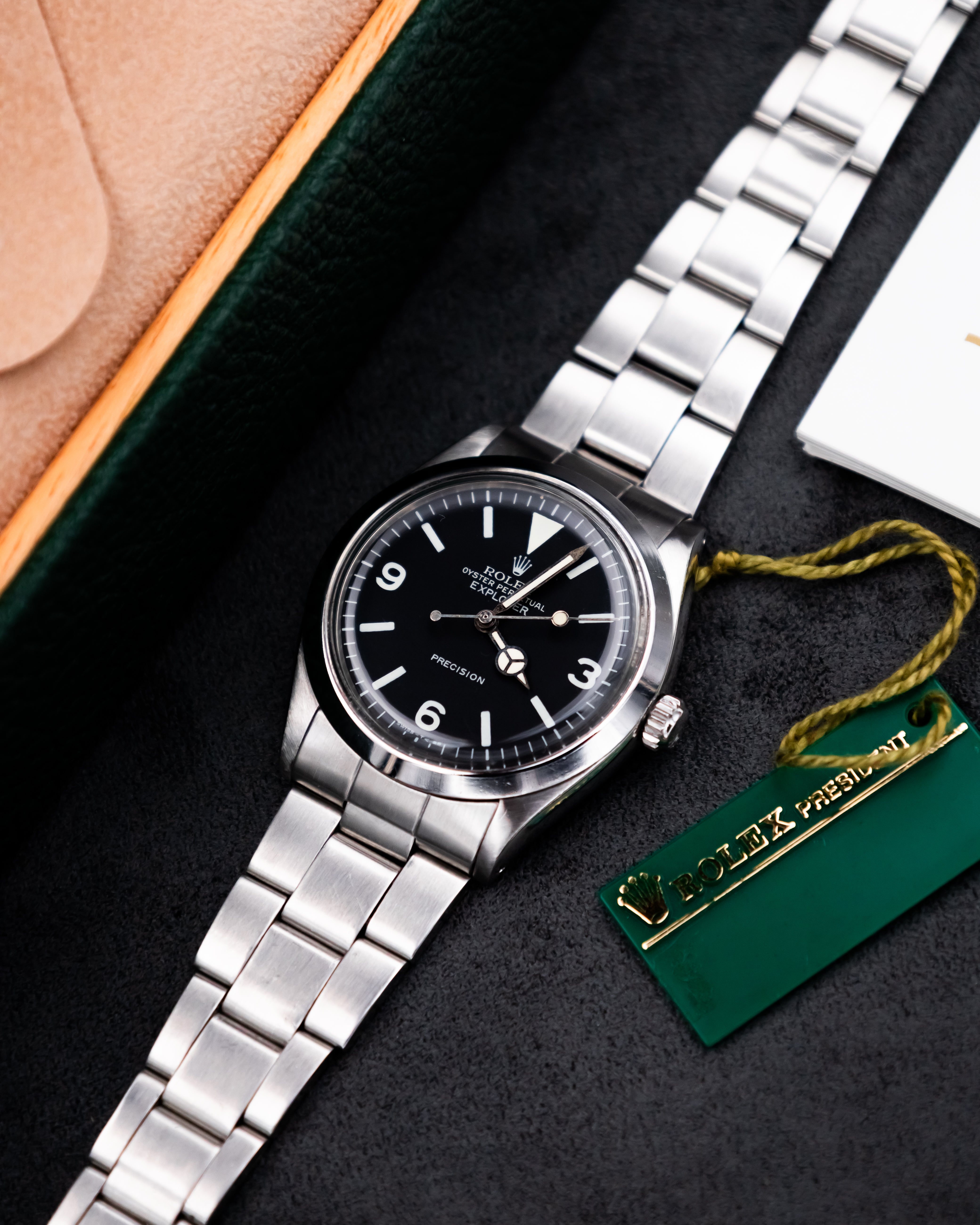 Rolex 5500 Explorer - Black dial
