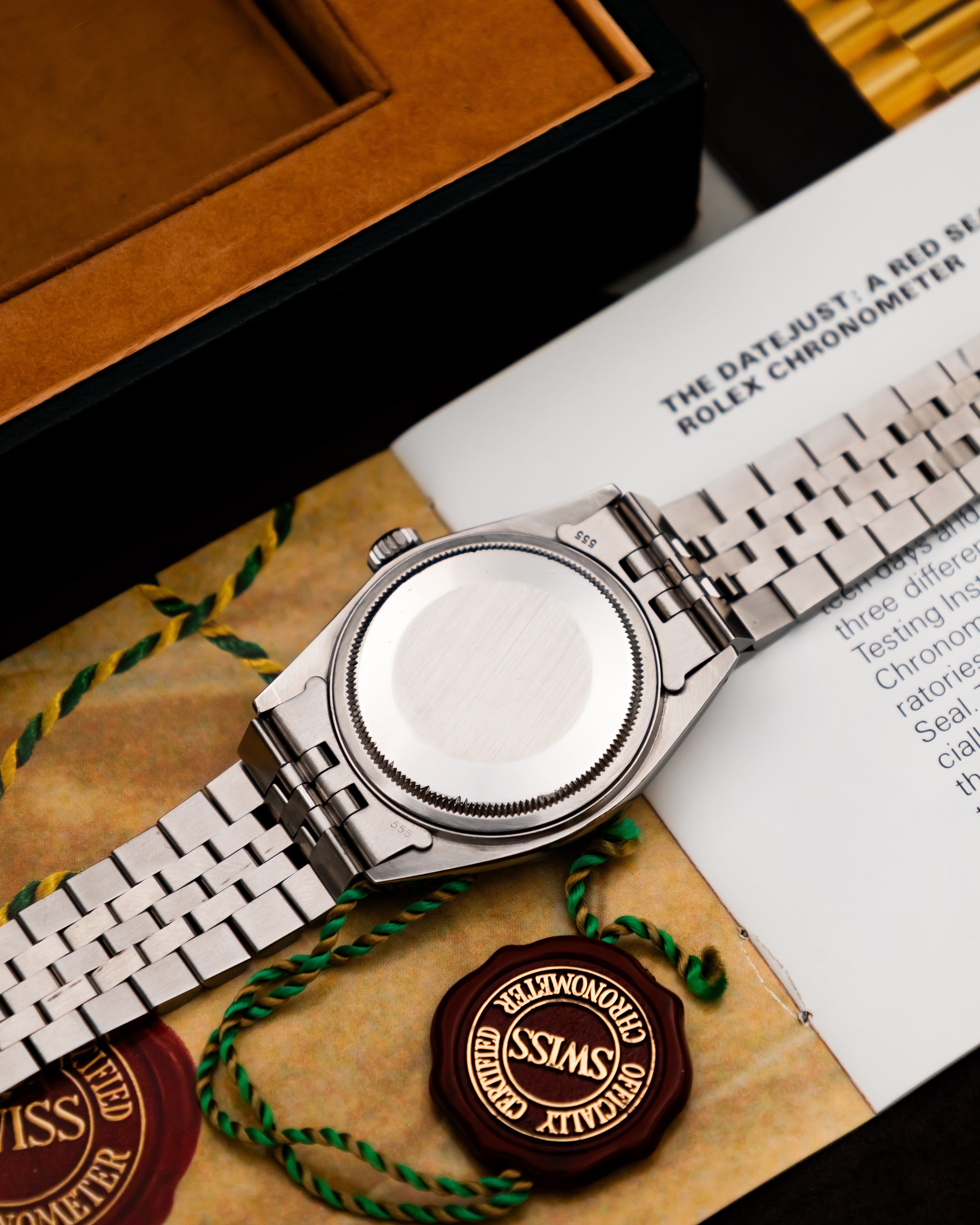 Rolex 1600 Perpetual Datejust - Anthracite Dial