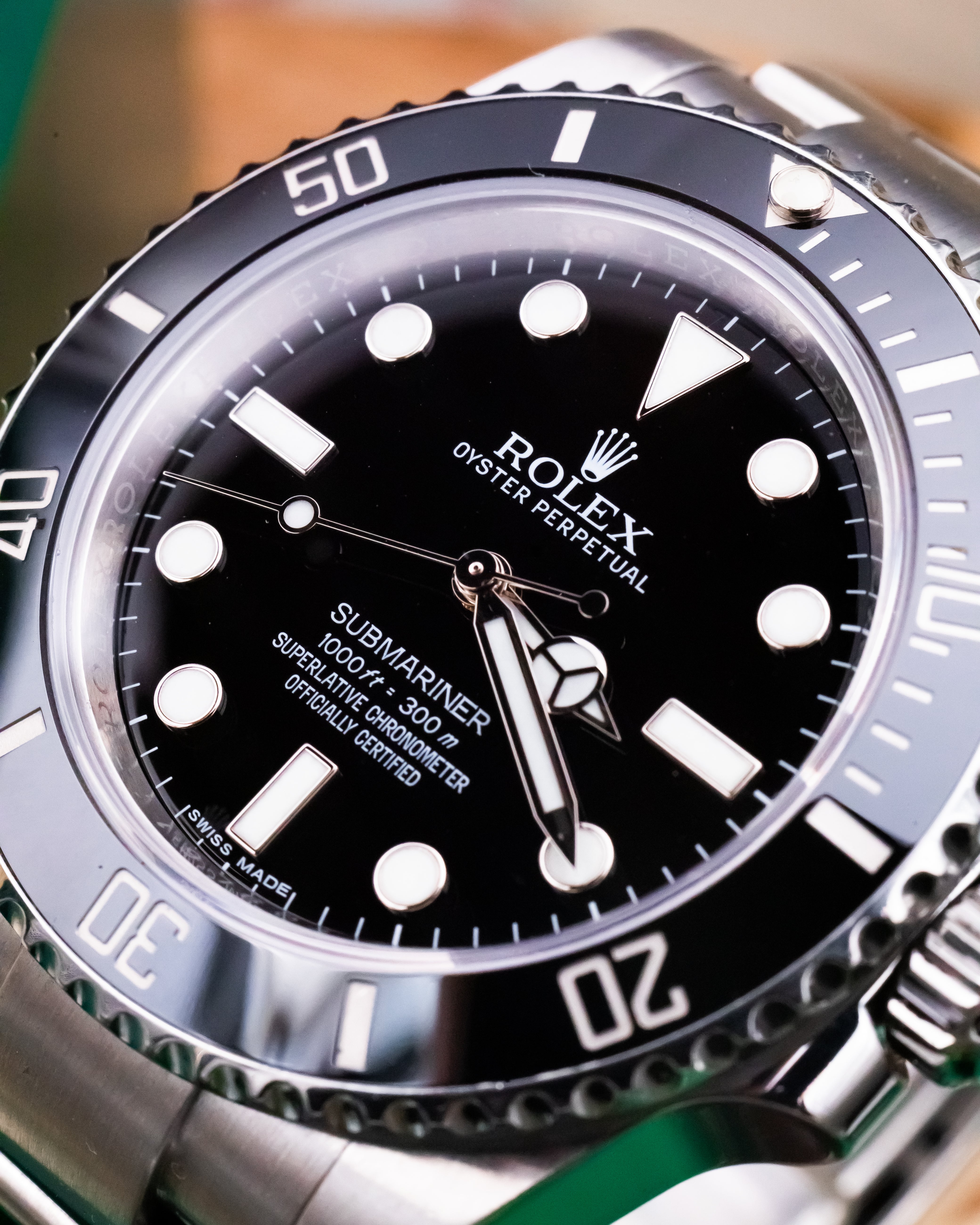 Rolex 114060 Submariner - Black dial