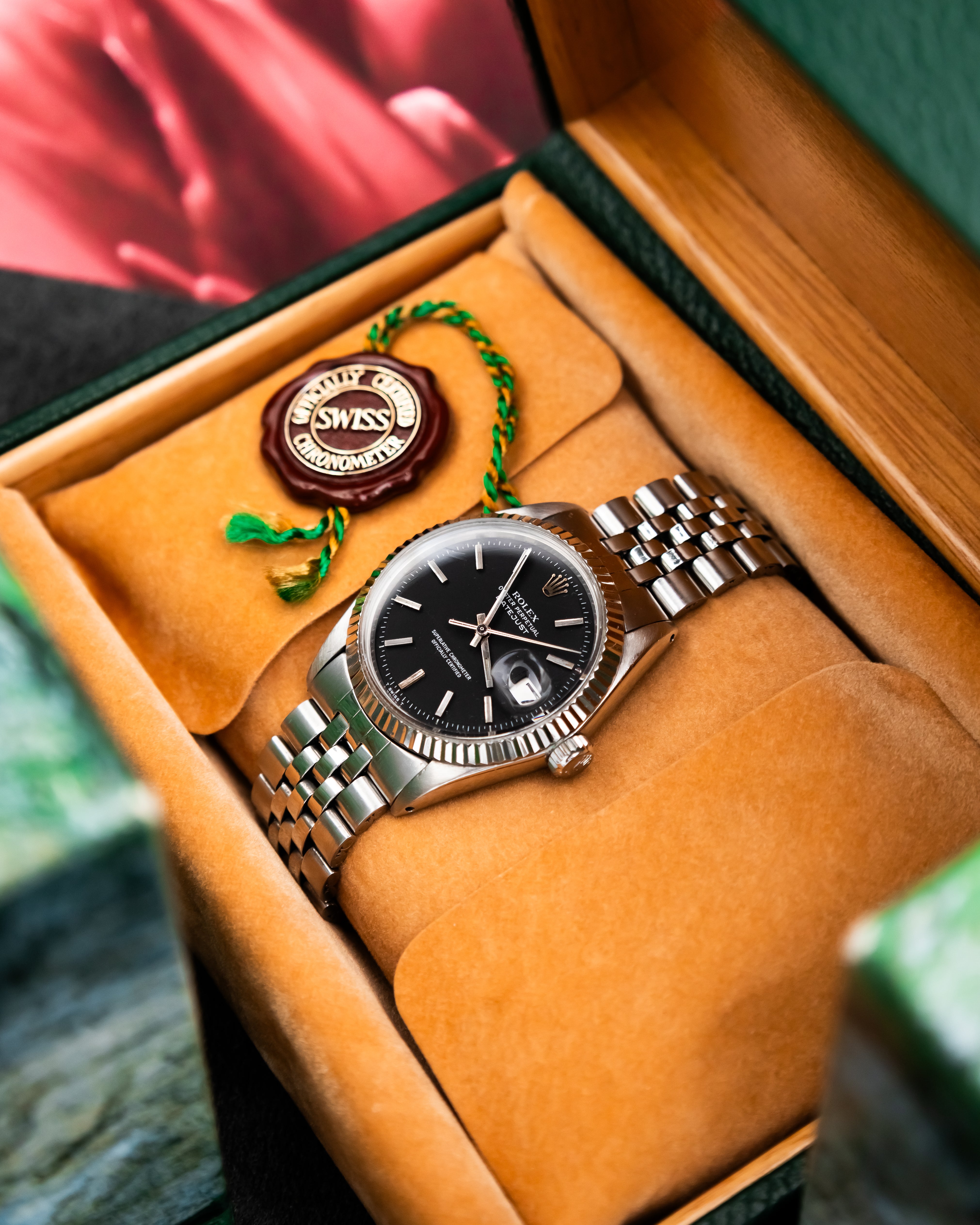 Rolex 1603 Perpetual Datejust - black dial