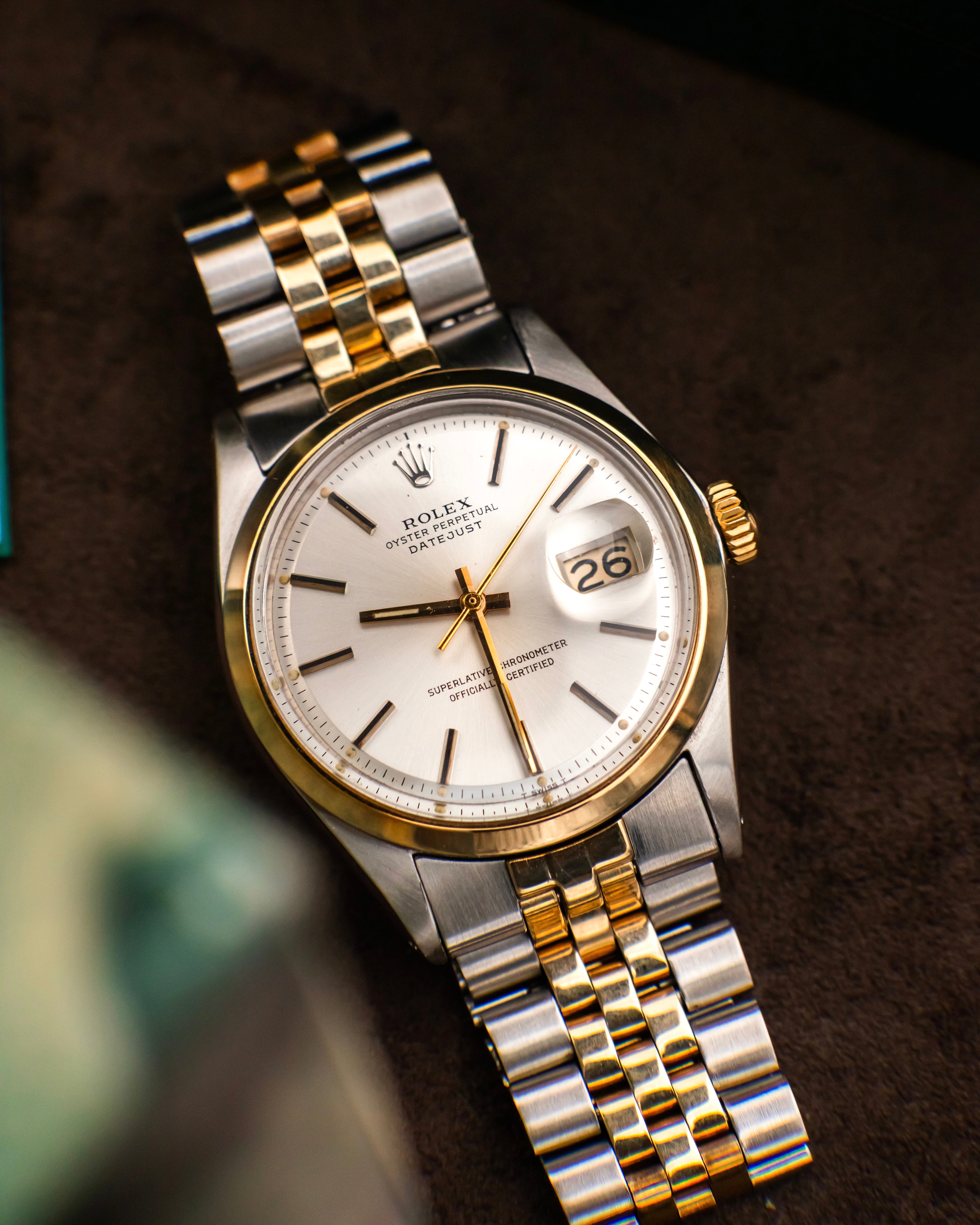 Rolex 1600 Datejust Two-Tone - White Dial