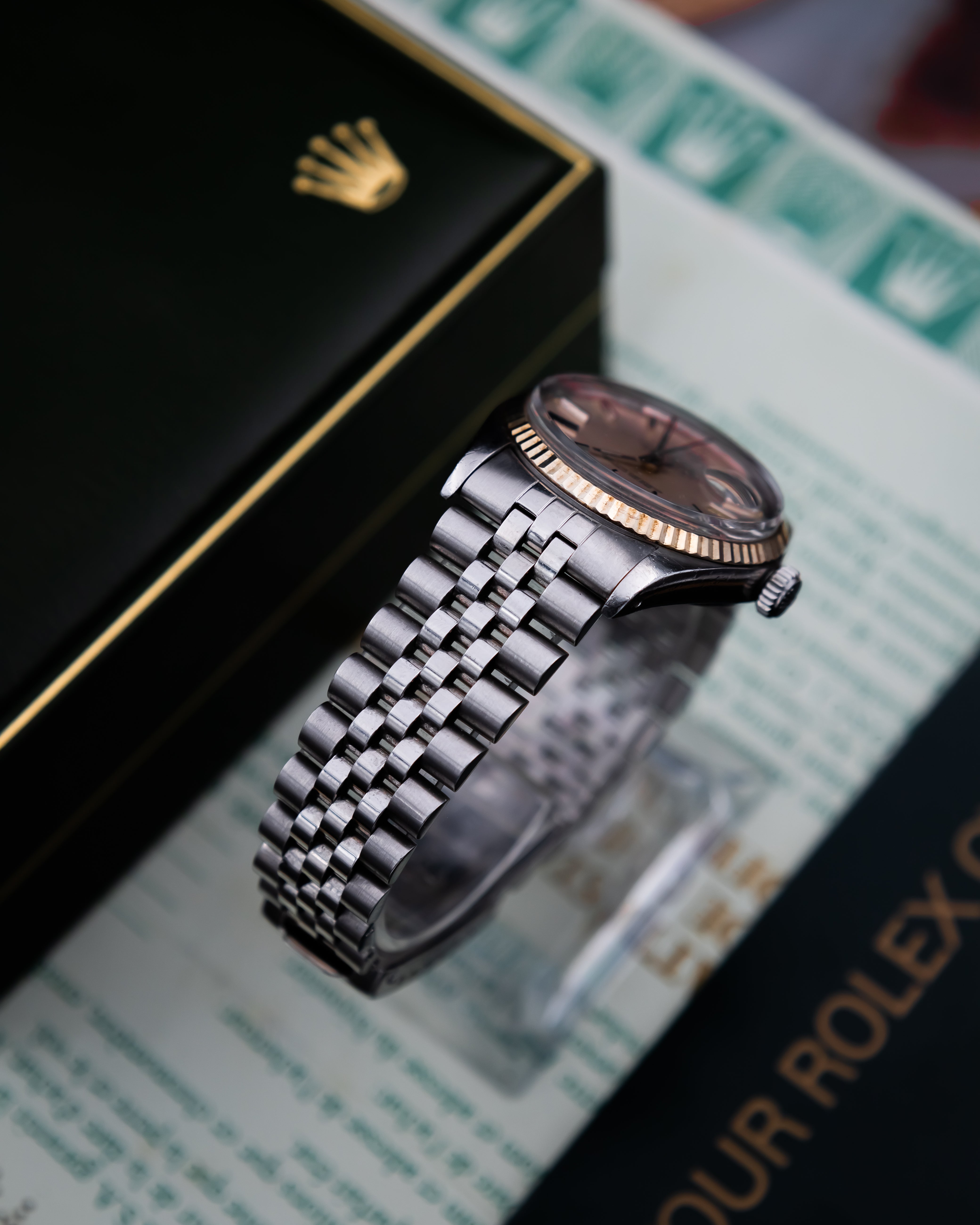 Rolex 16014 Perpetual Datejust - grey dial