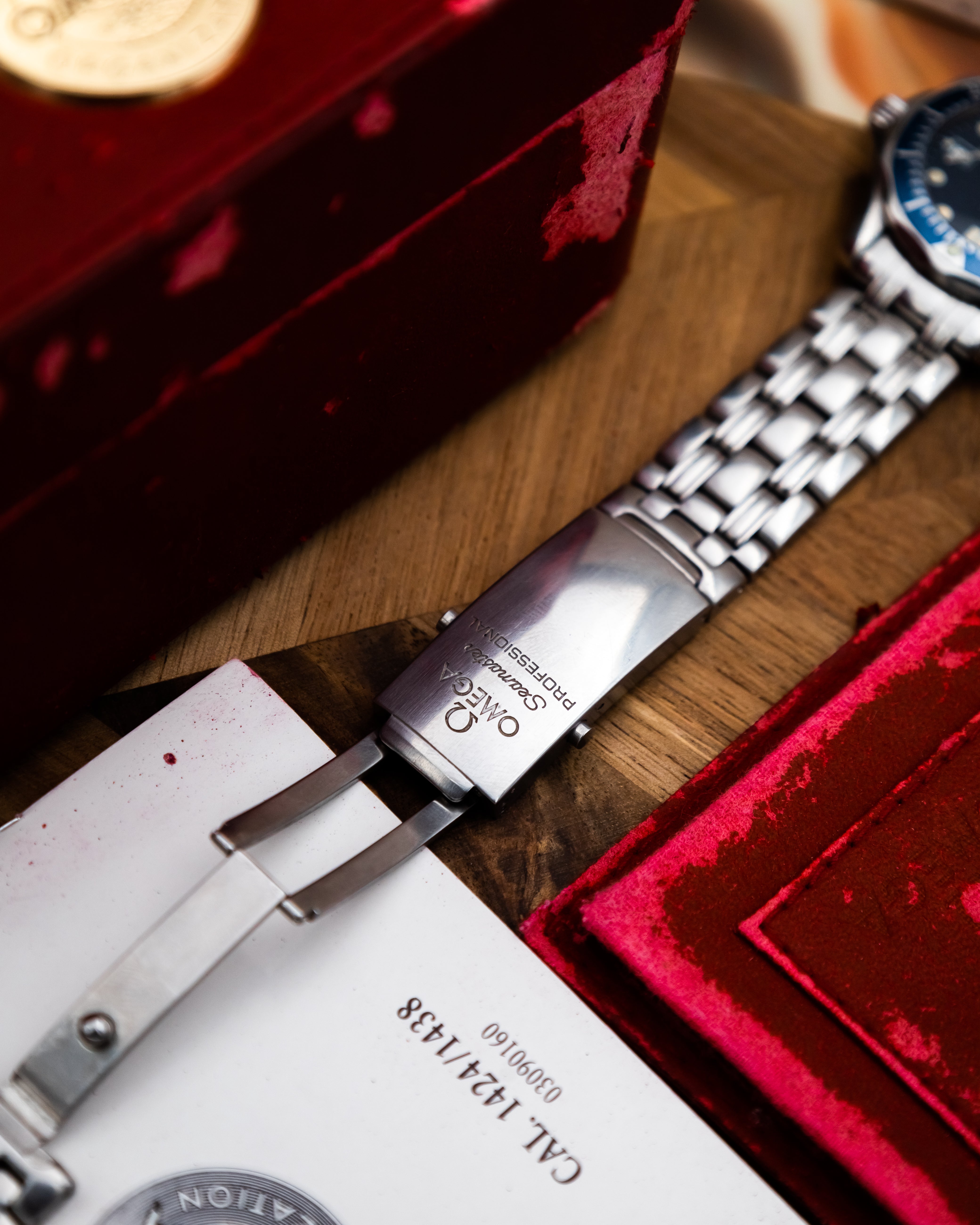 Omega 2561.80 Seamaster 300M - blue dial