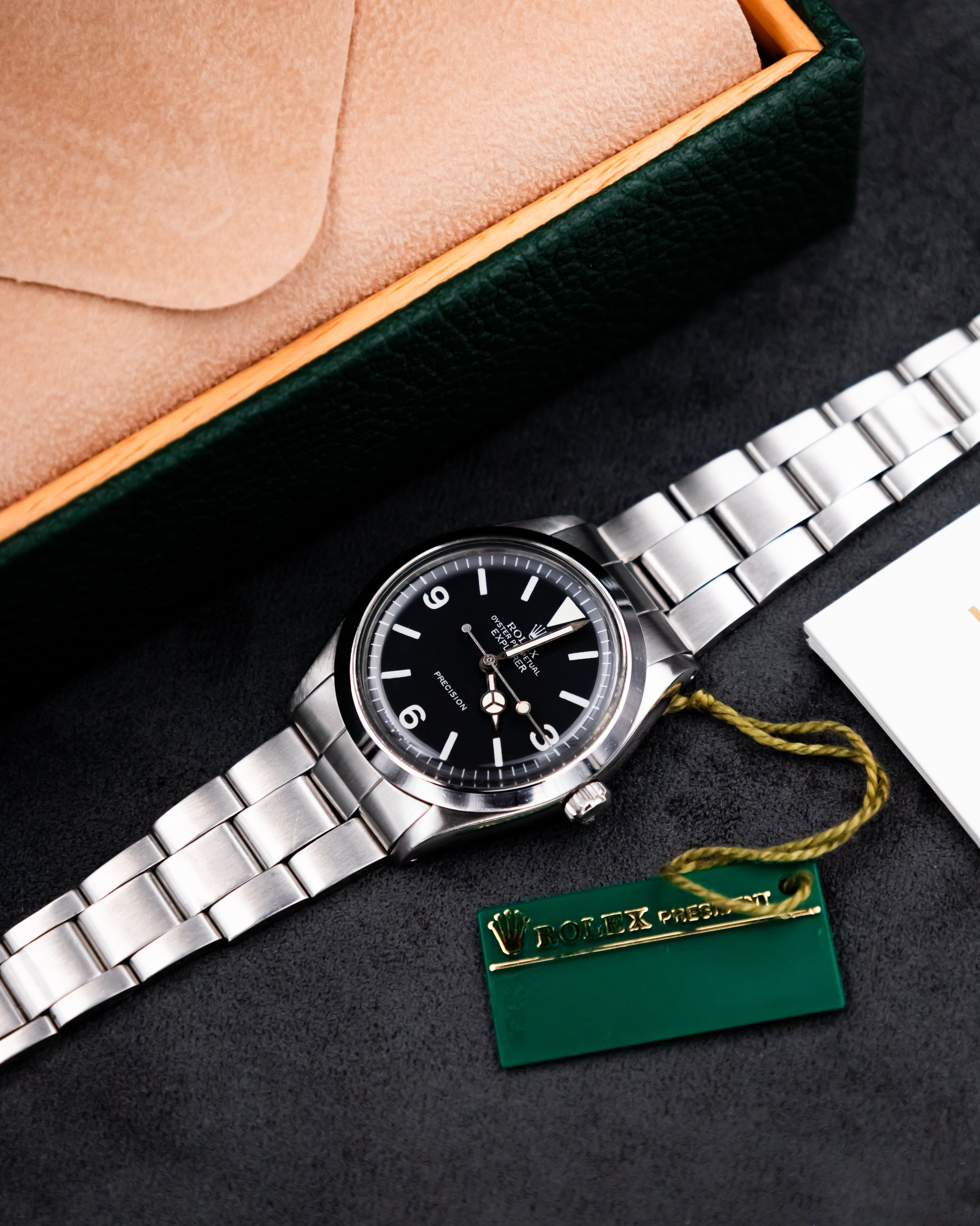 Rolex 5500 Explorer - Black dial