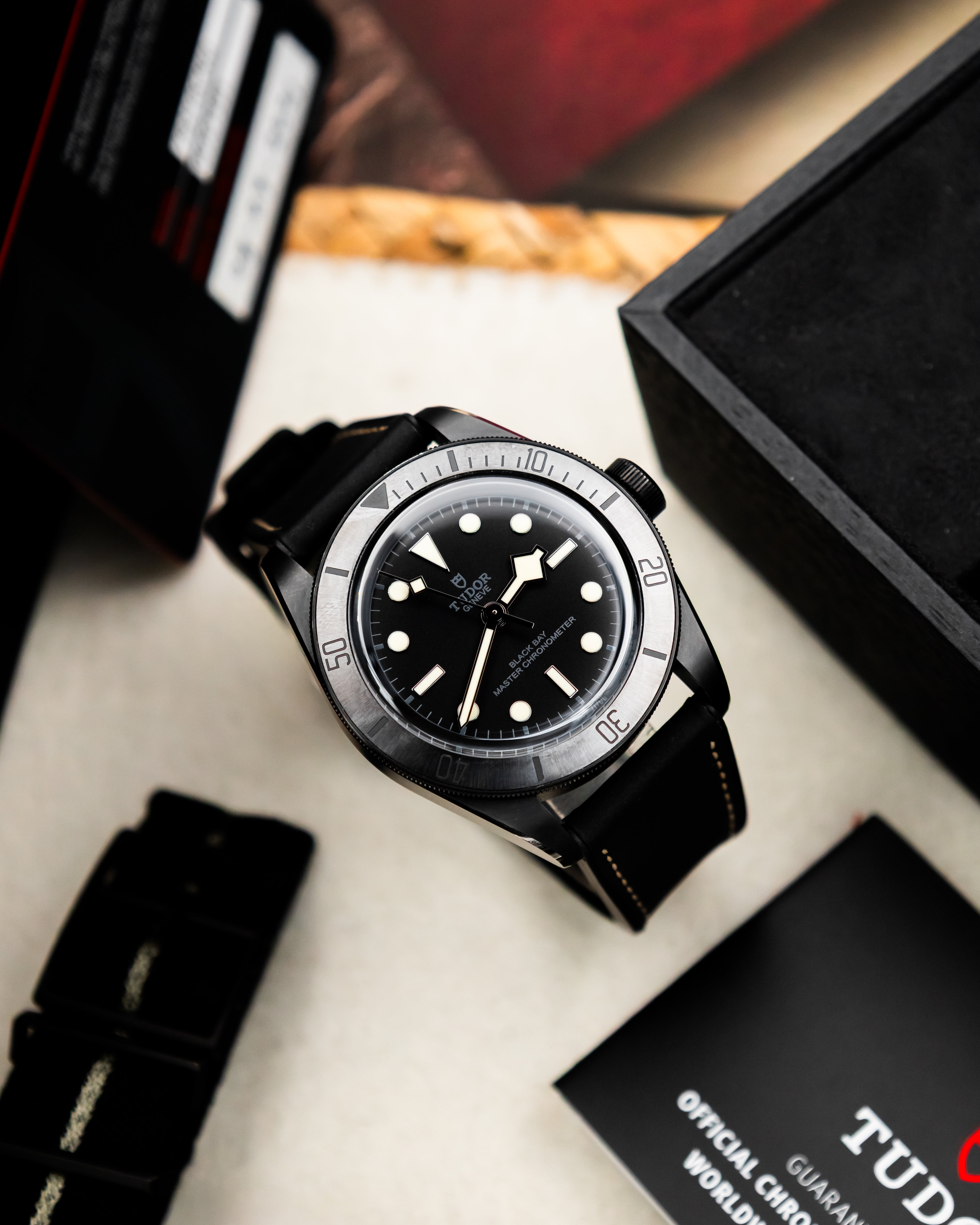 Tudor 79210CNU Black Bay Ceramic - Black Dial
