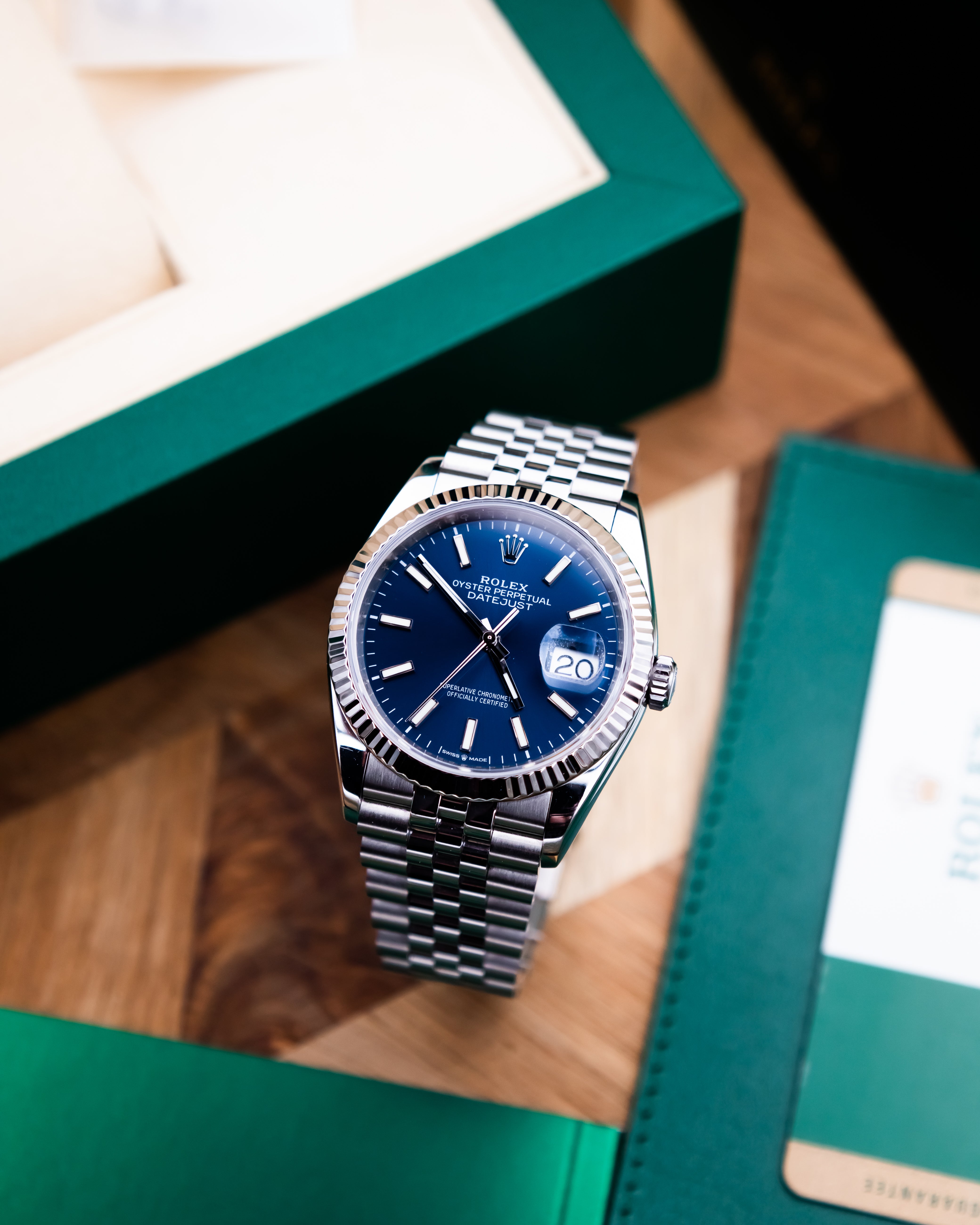 Rolex 126234 Perpetual Datejust - blue dial