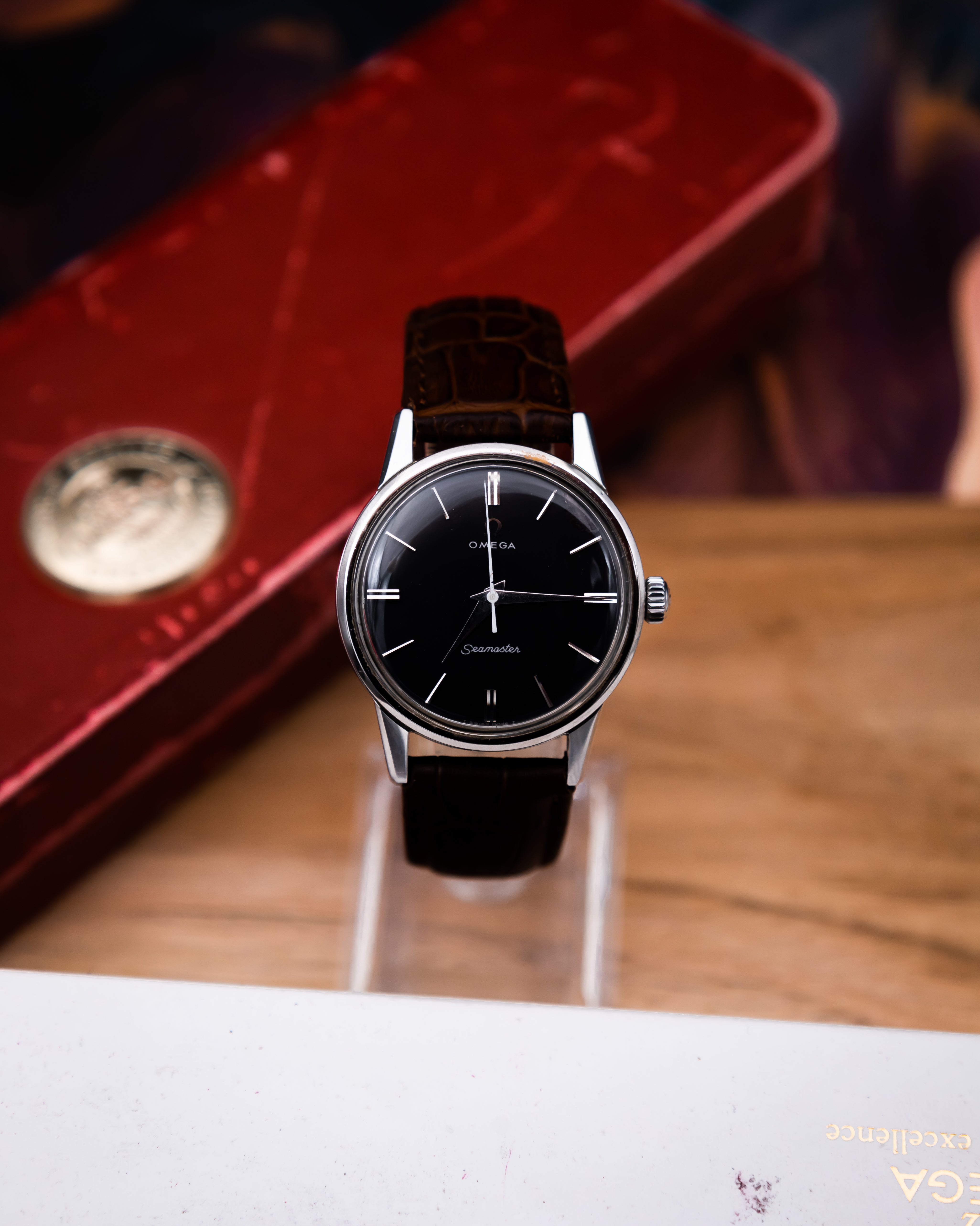 Omega 14390-61SC Seamaster - black dial