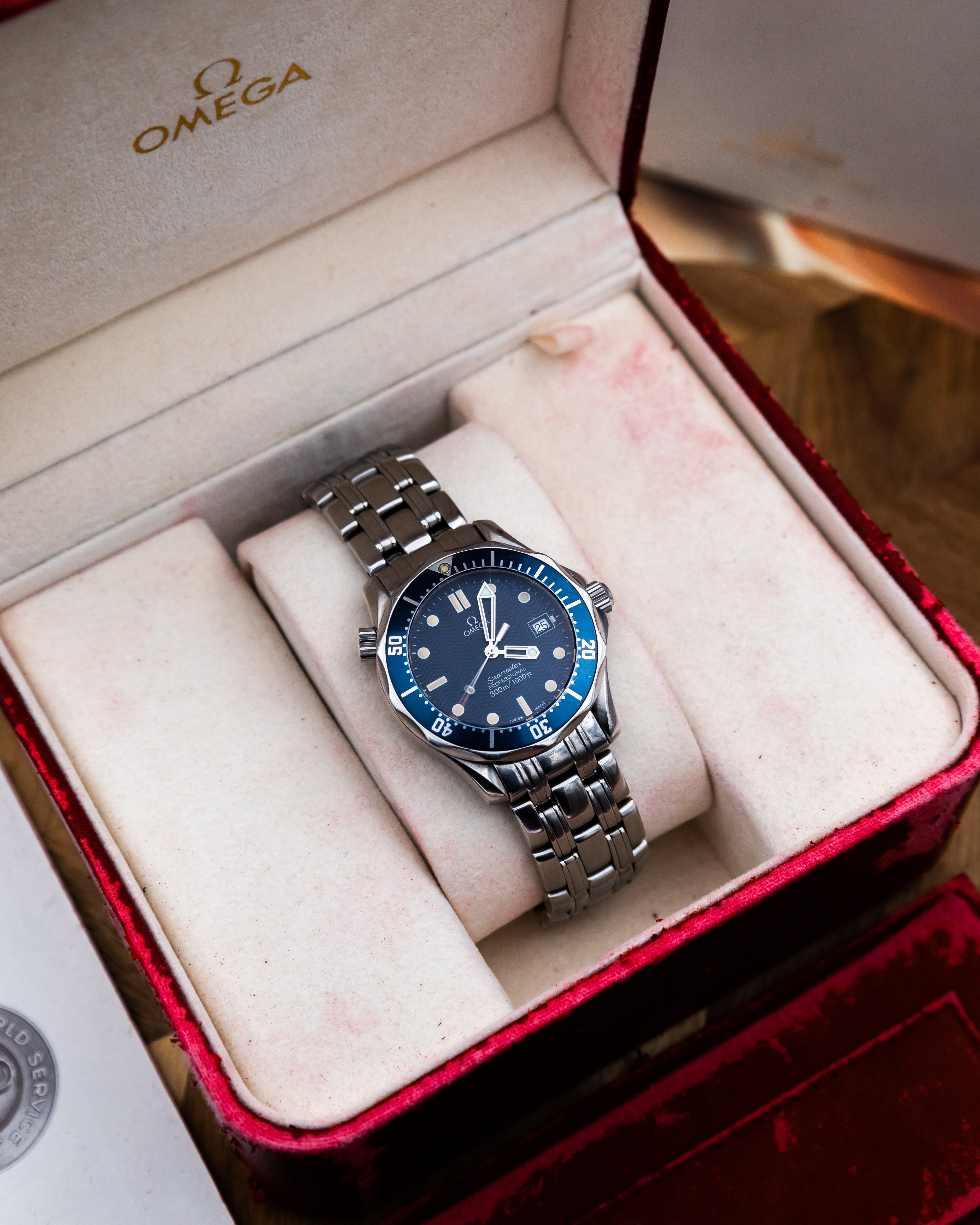 Omega 2561.80 Seamaster 300M - blue dial