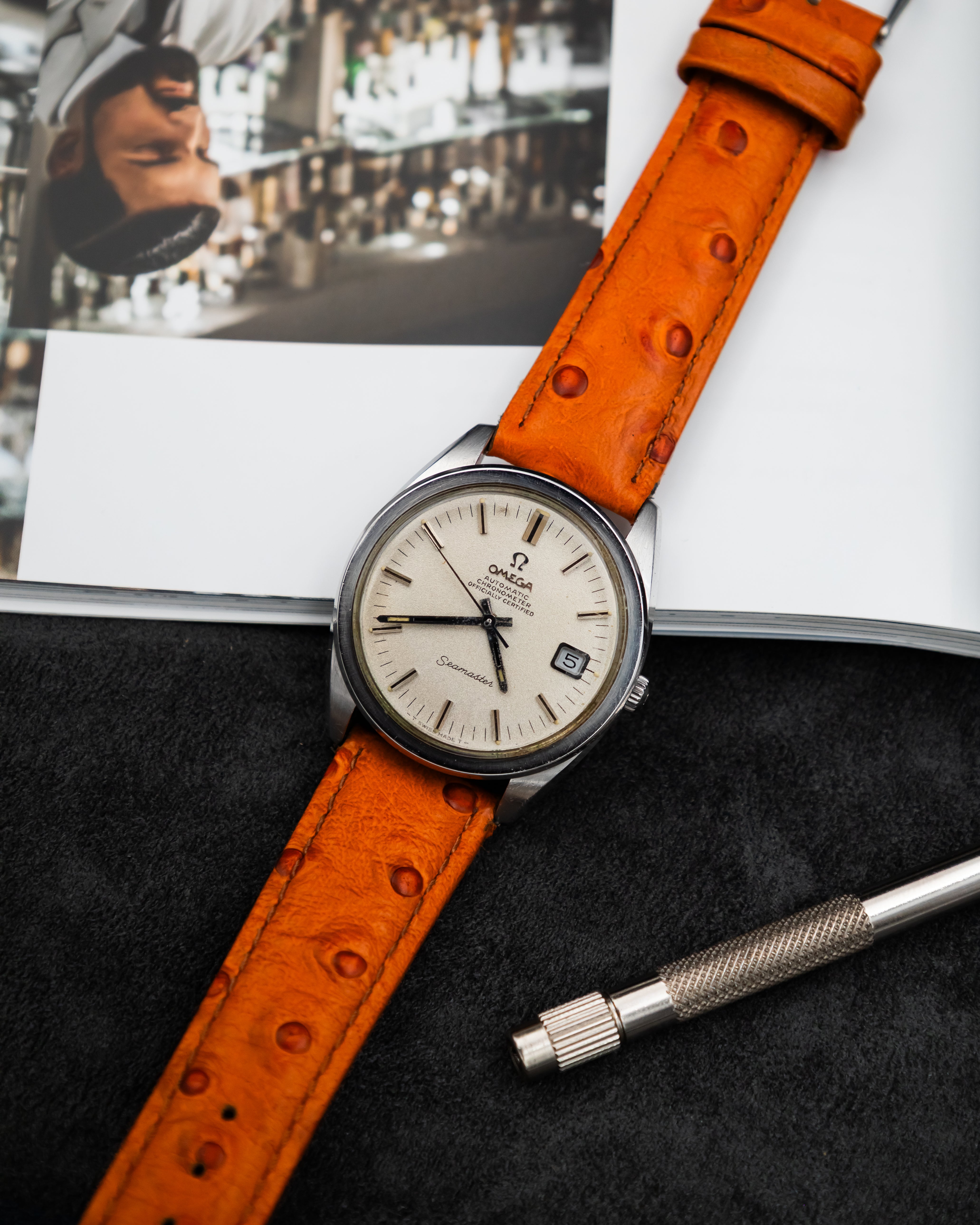 Omega 166.028 Seamaster Chronometer - Silver Dial
