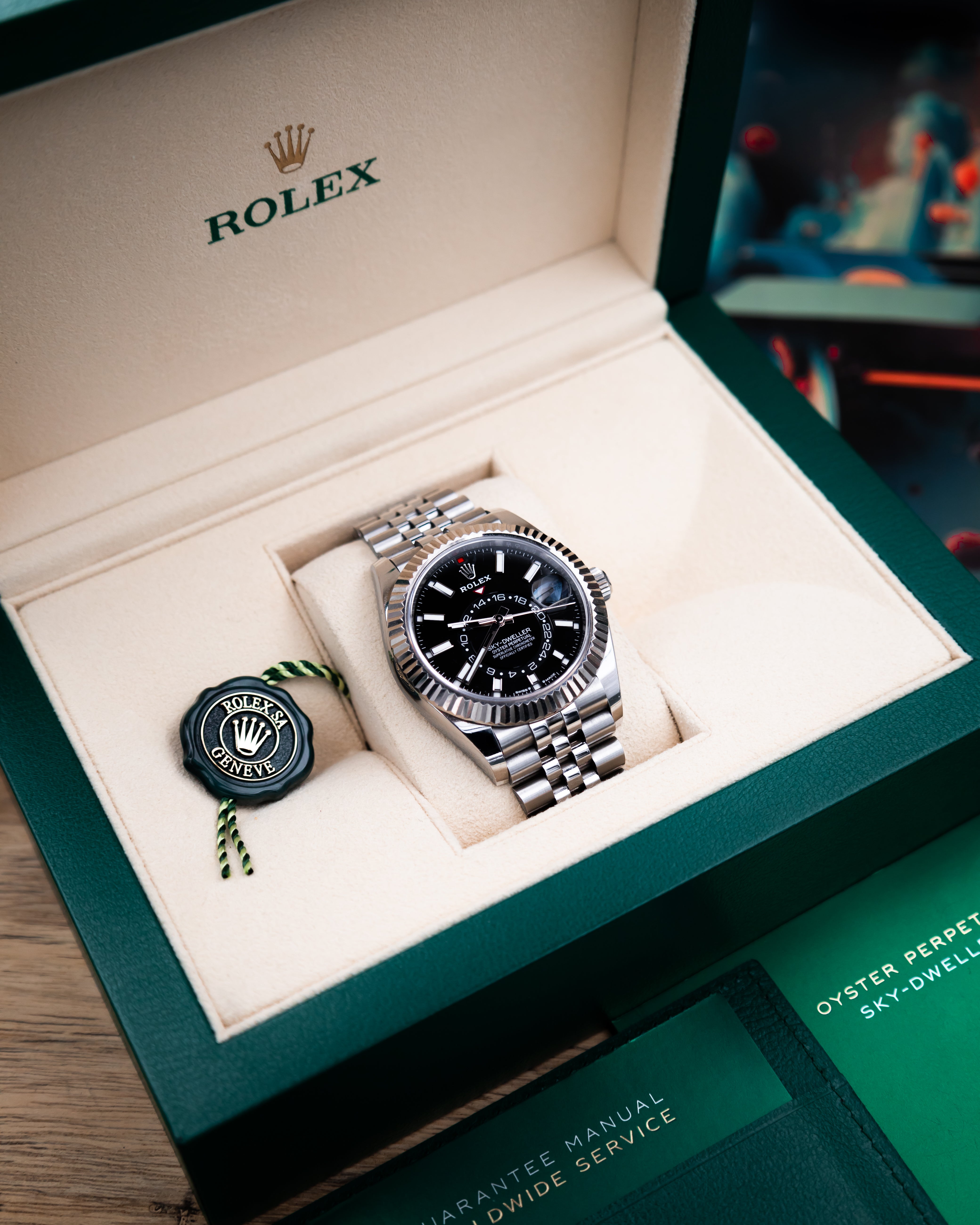 Rolex Sky-Dweller - black dial