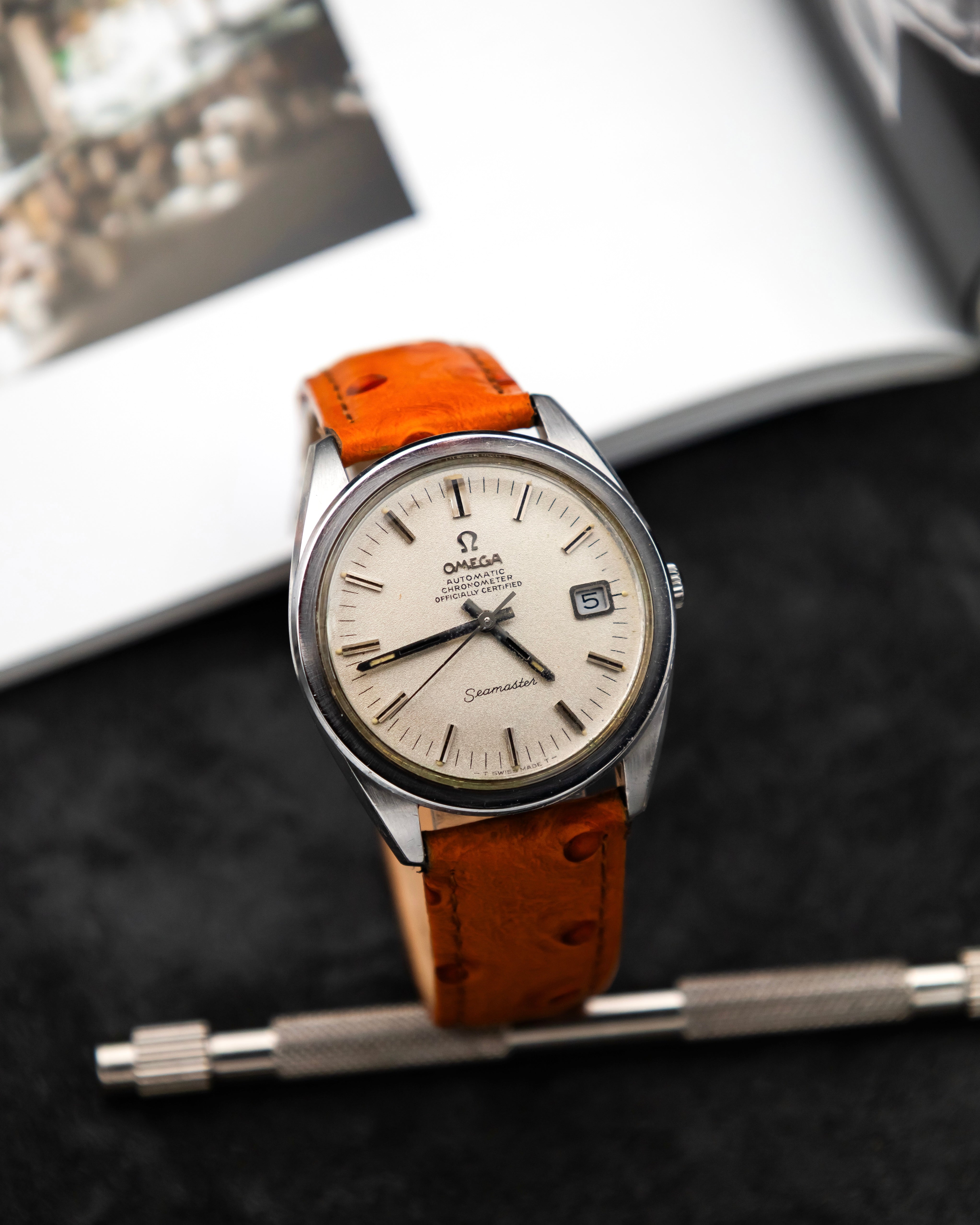 Omega 166.028 Seamaster Chronometer - Silver Dial
