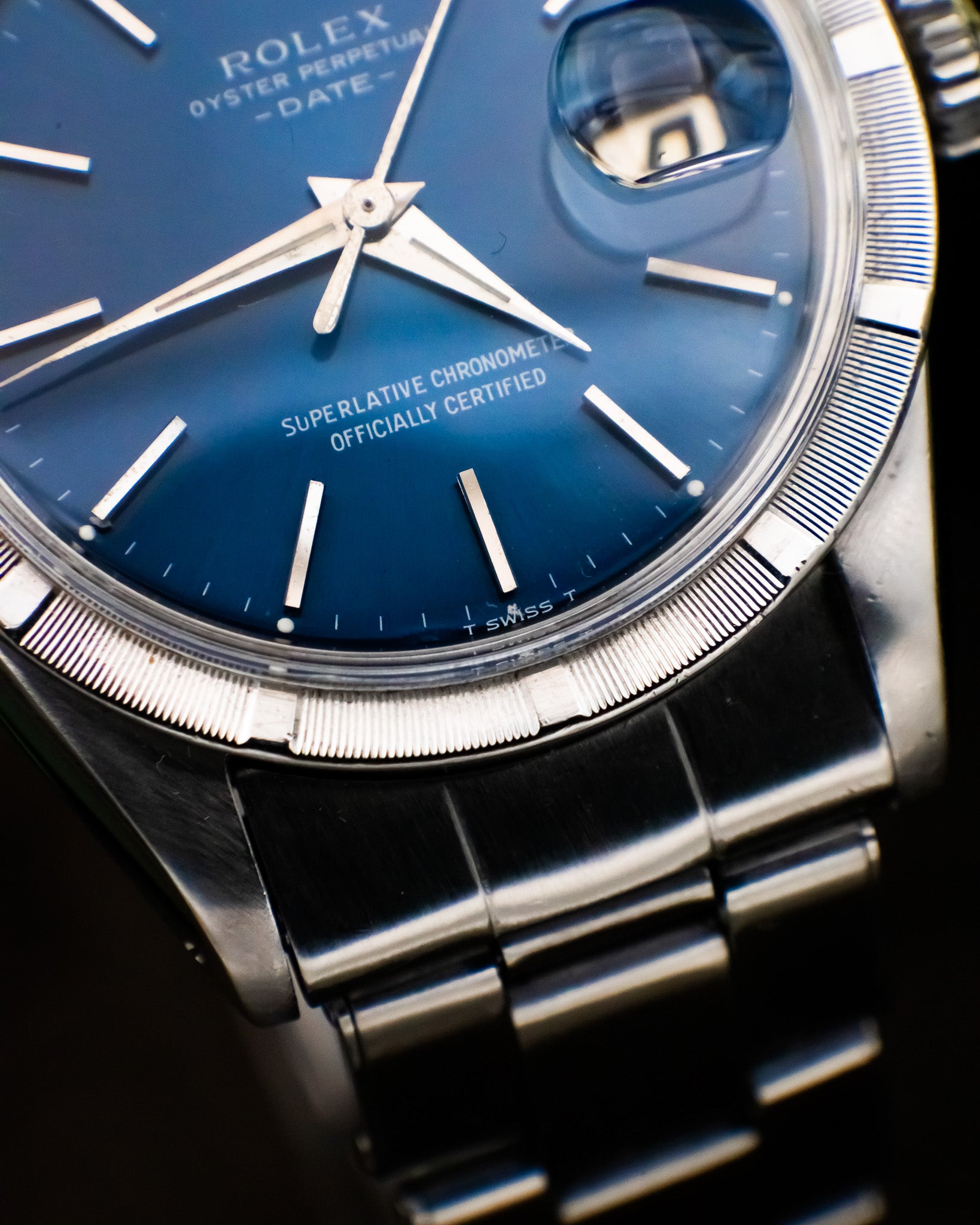 Rolex 1501 Perpetual Date - Blue Dial