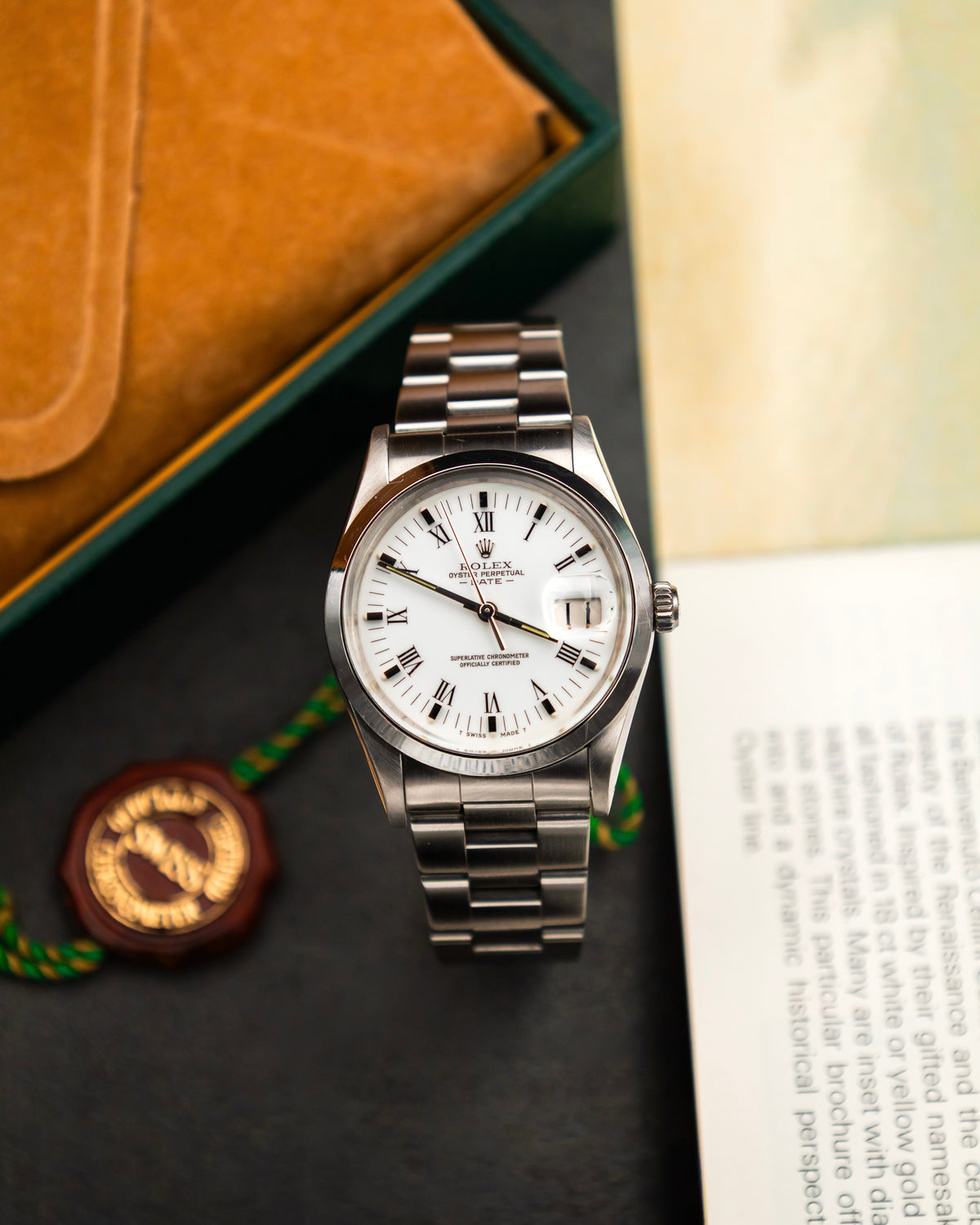 Rolex 15000 Perpetual Date - Roman Dial