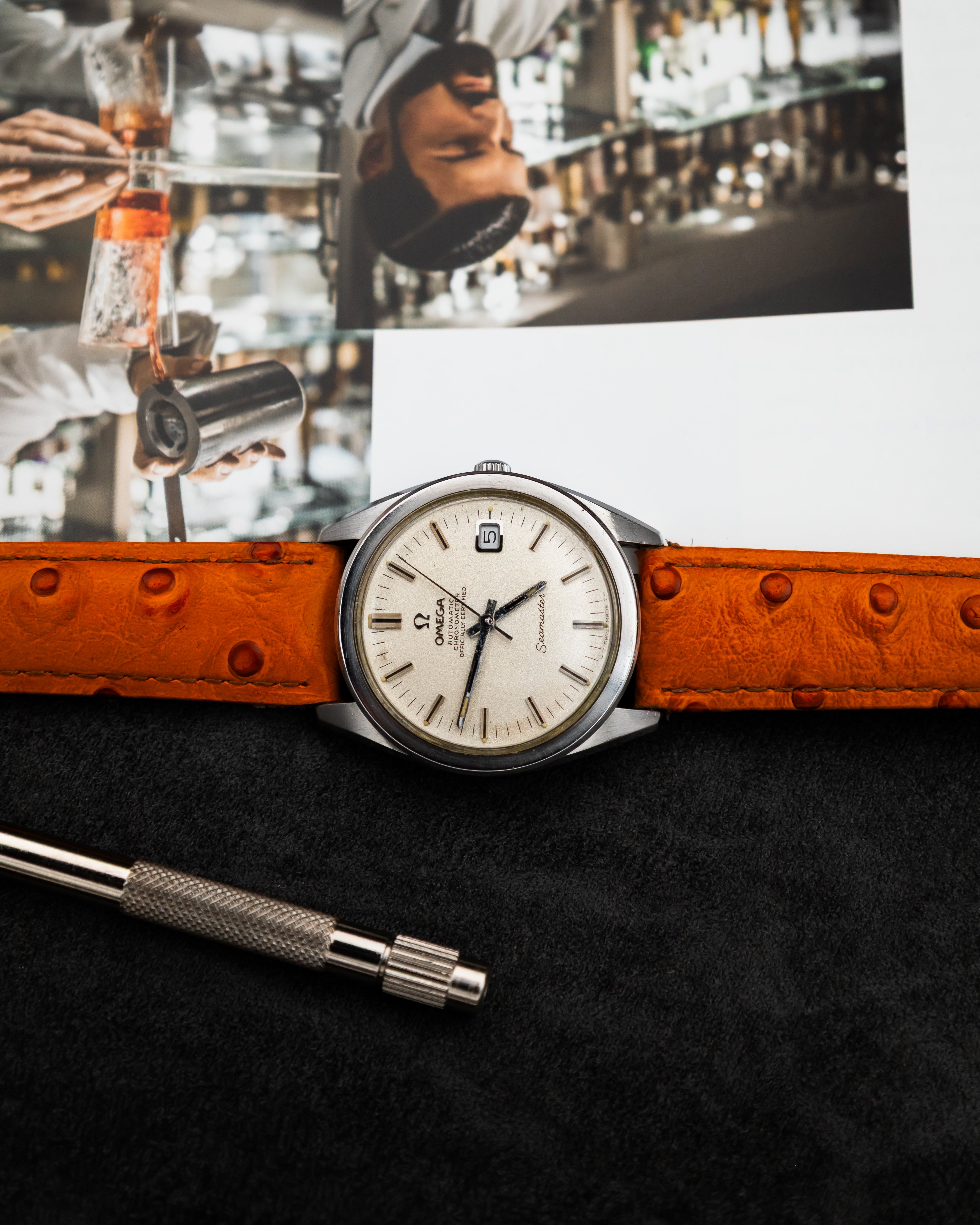 Omega 166.028 Seamaster Chronometer - Silver Dial
