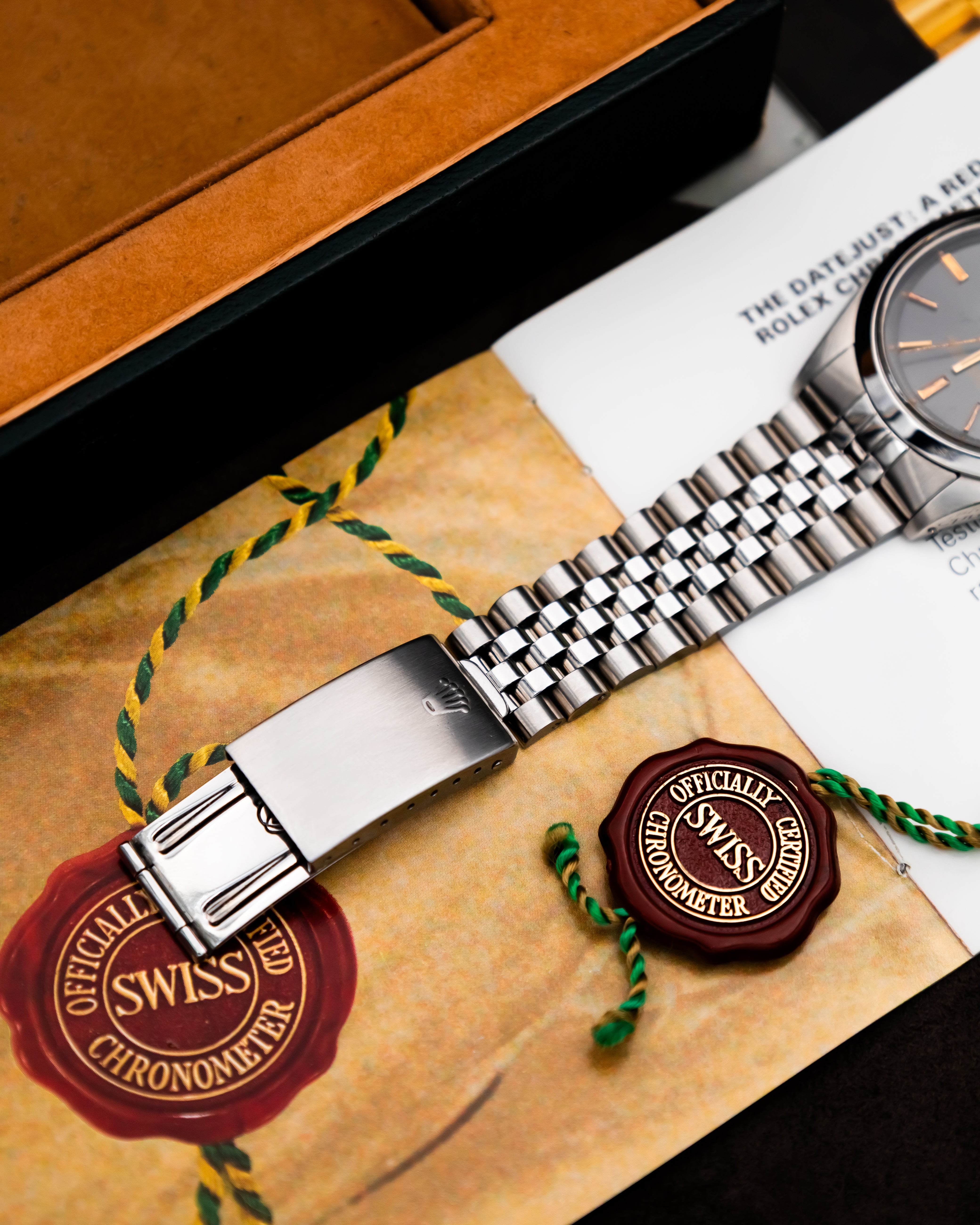 Rolex 1600 Perpetual Datejust - Anthracite Dial