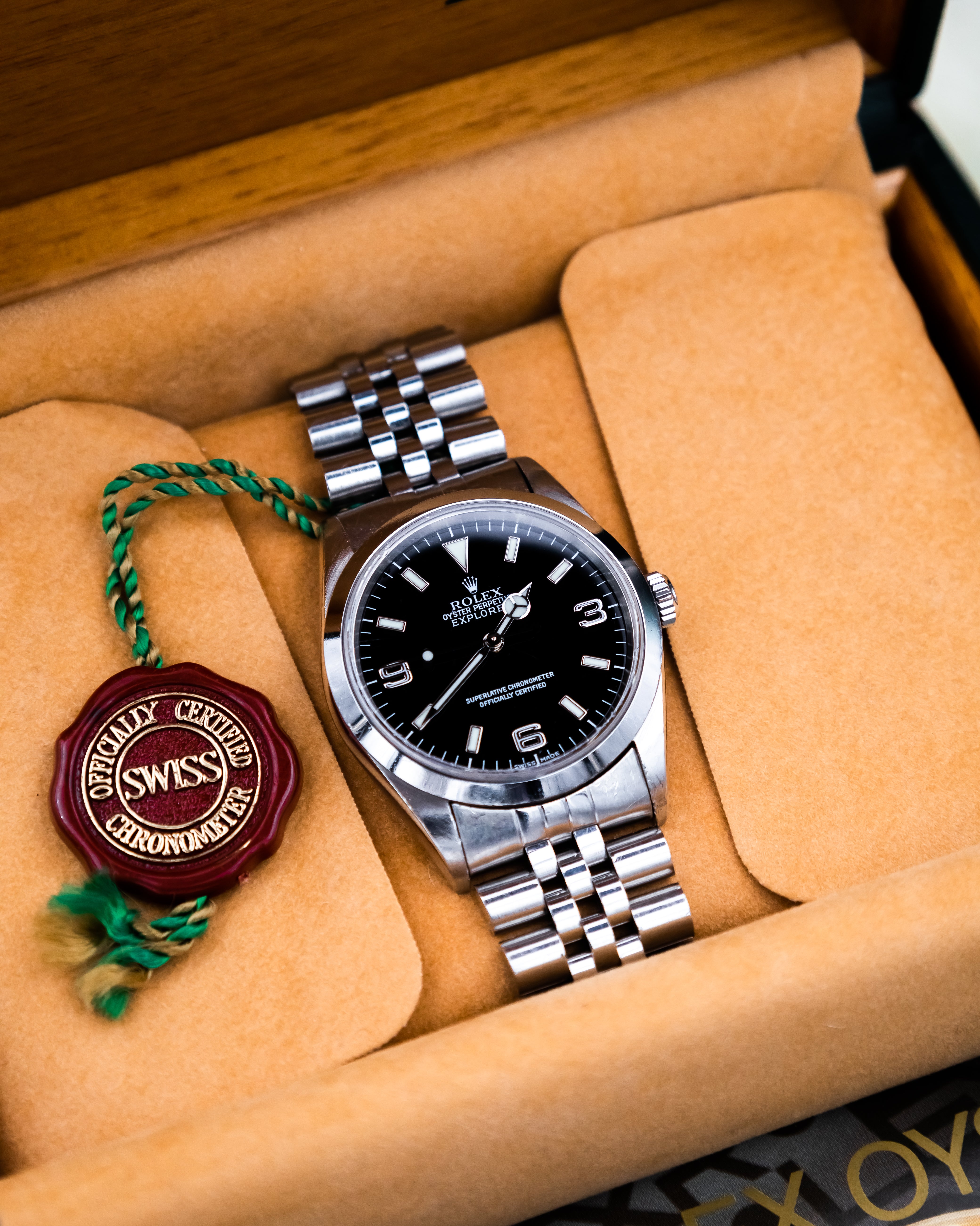 Rolex 14270 Explorer - SWISS black dial