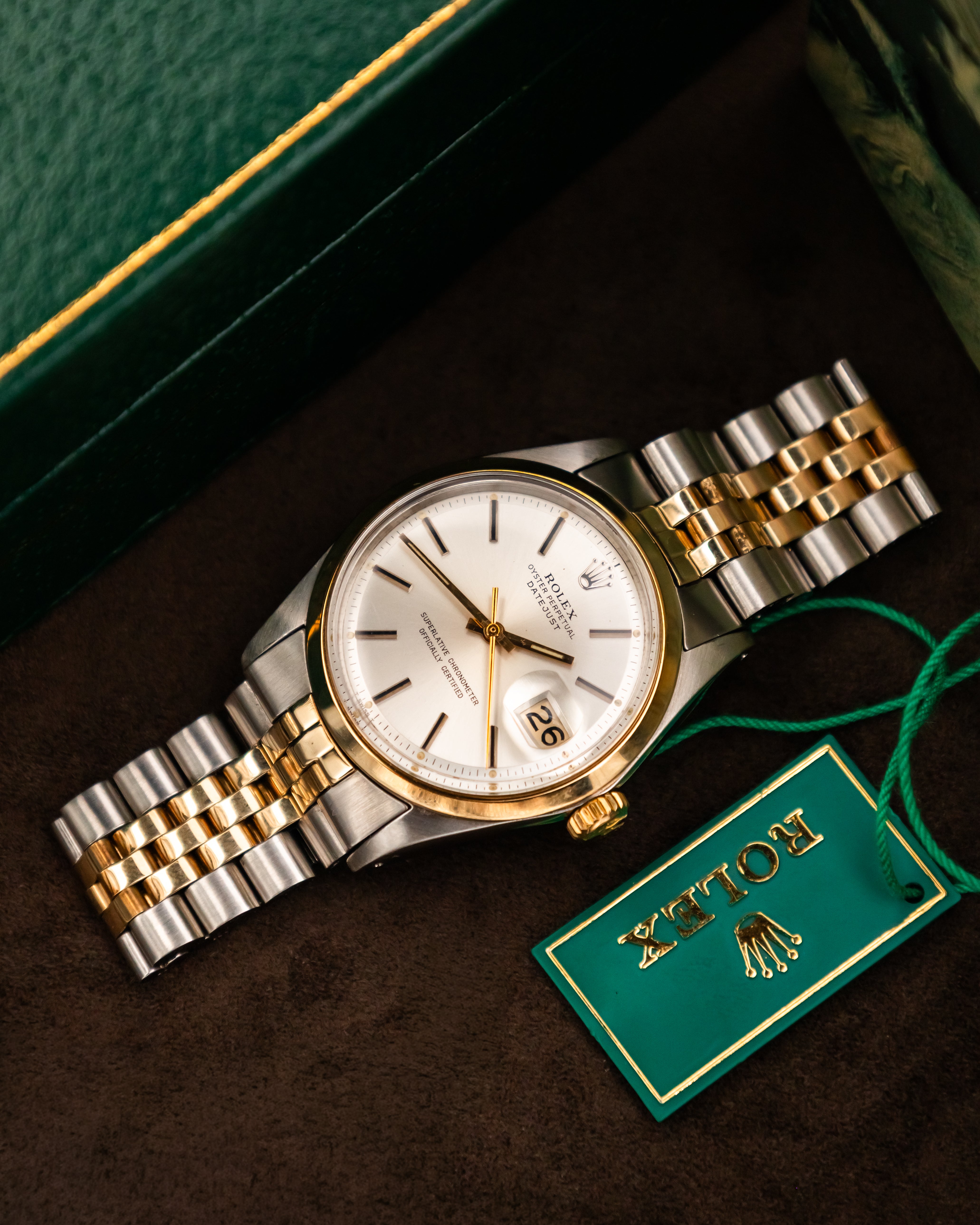 Rolex 1600 Datejust Two-Tone - White Dial