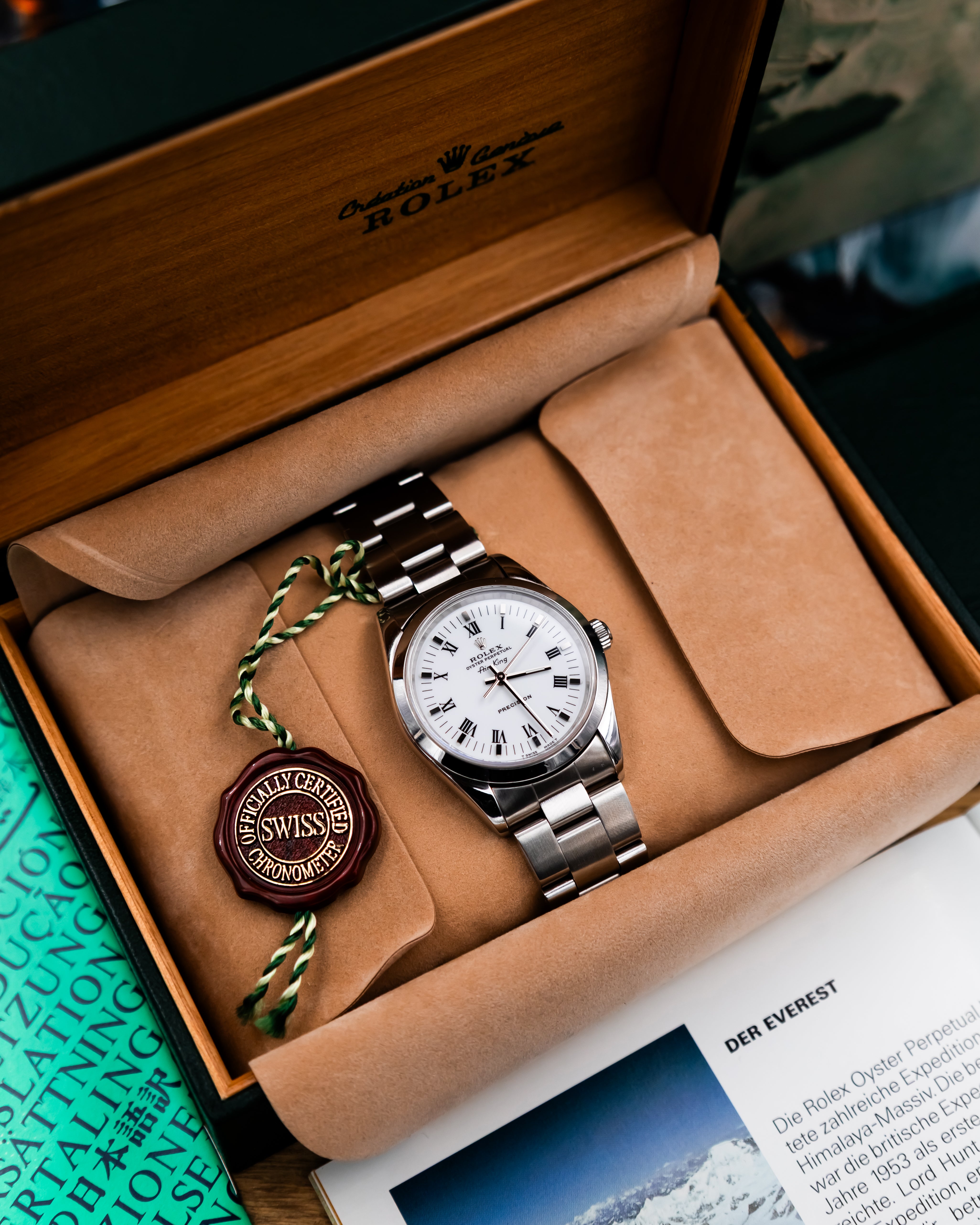 Rolex 14000 Air-king - White dial
