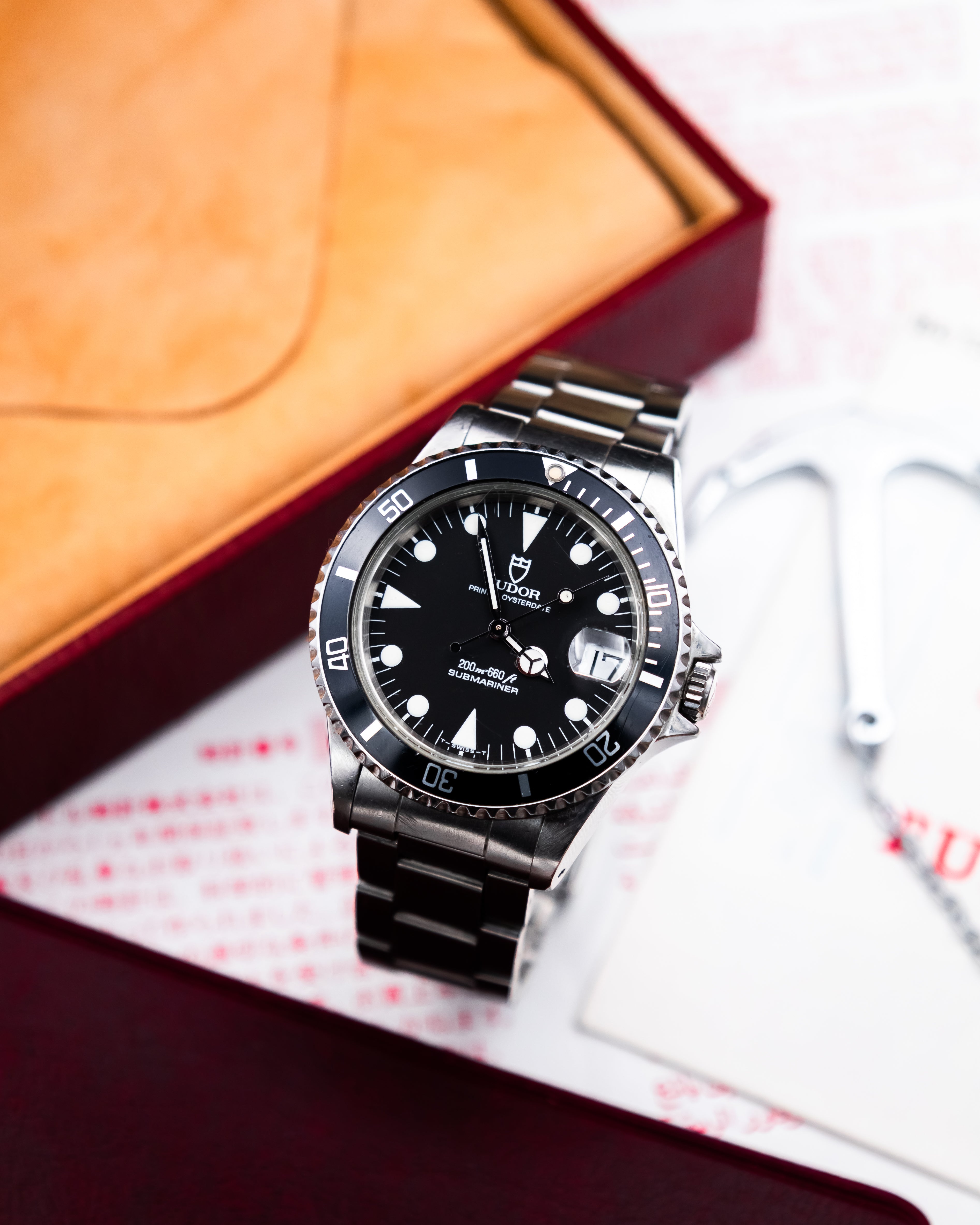 Tudor 75090 Submariner - Black dial