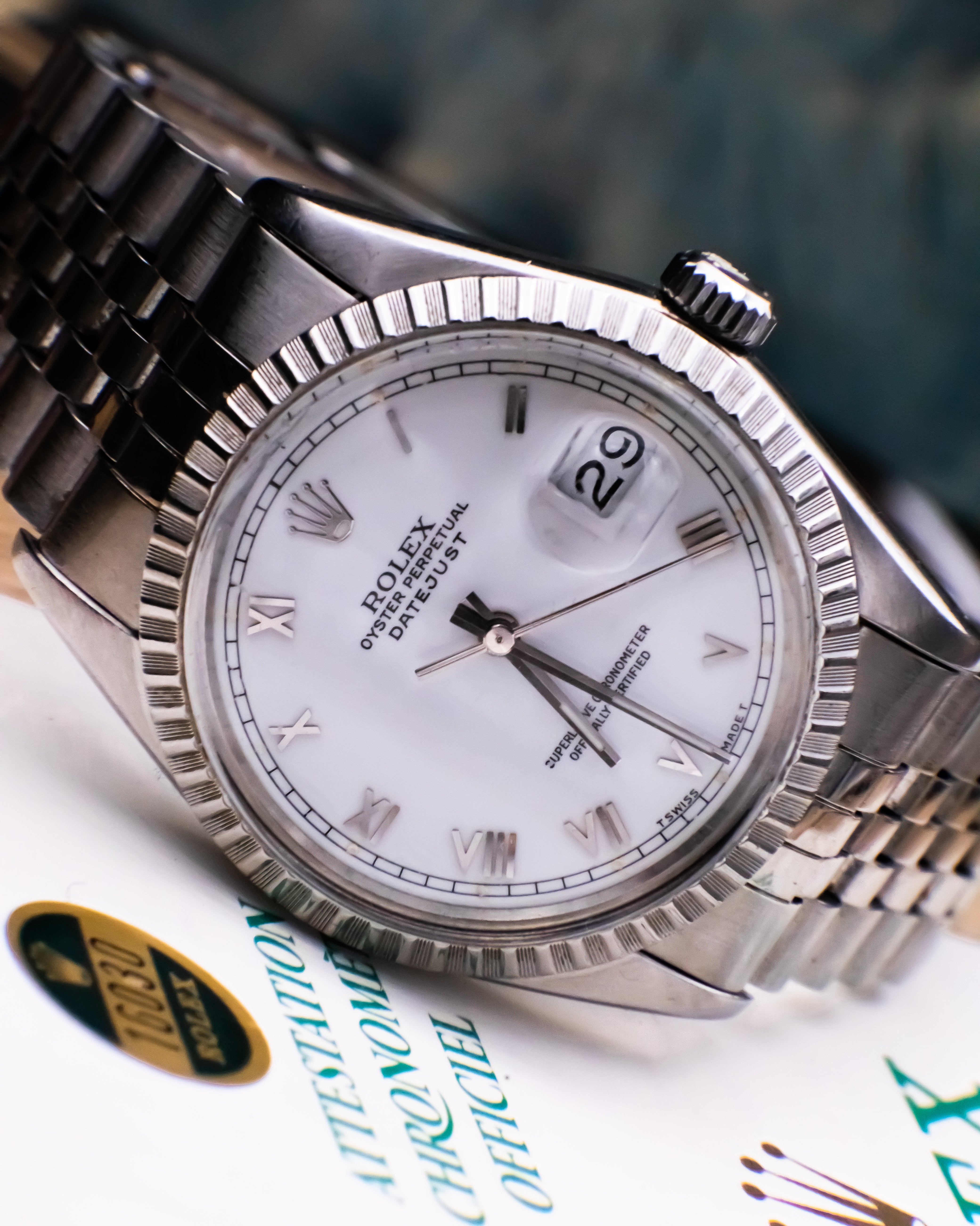 Rolex 16030 Oyster Perpetual Datejust - Roman dial