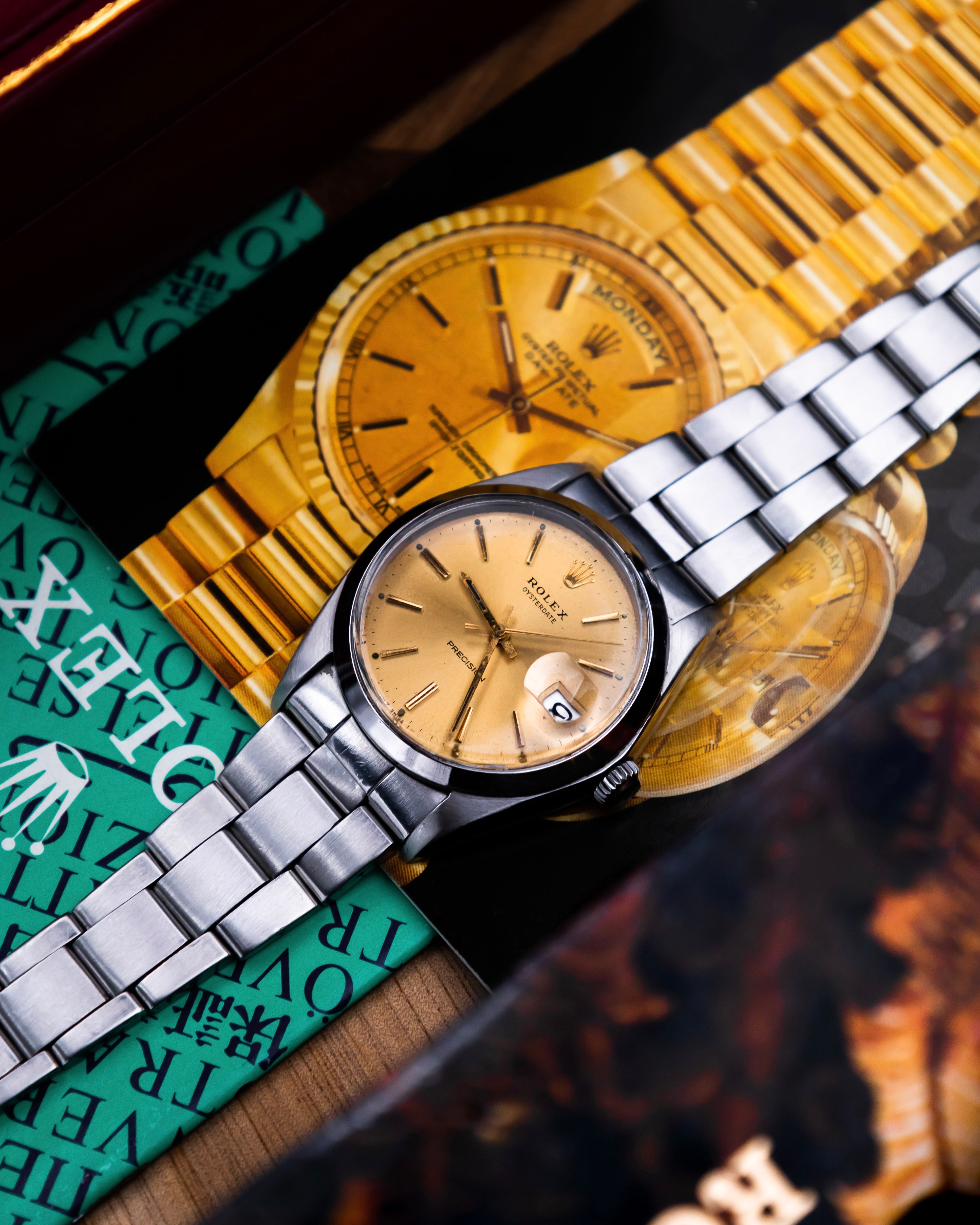 Rolex 6694 Oysterdate - champagne dial