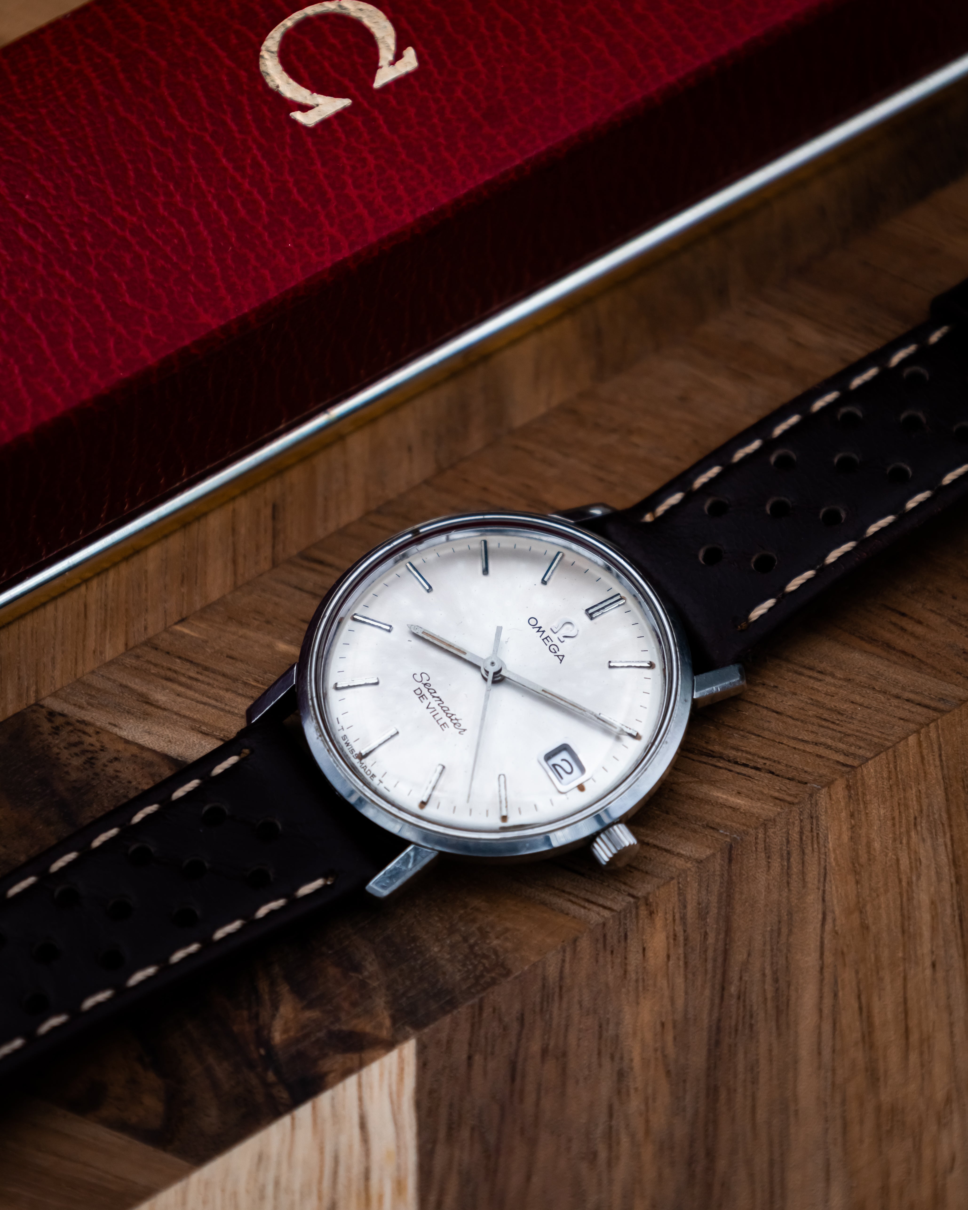 Omega 136.020 Seamaster De Ville - grey dial