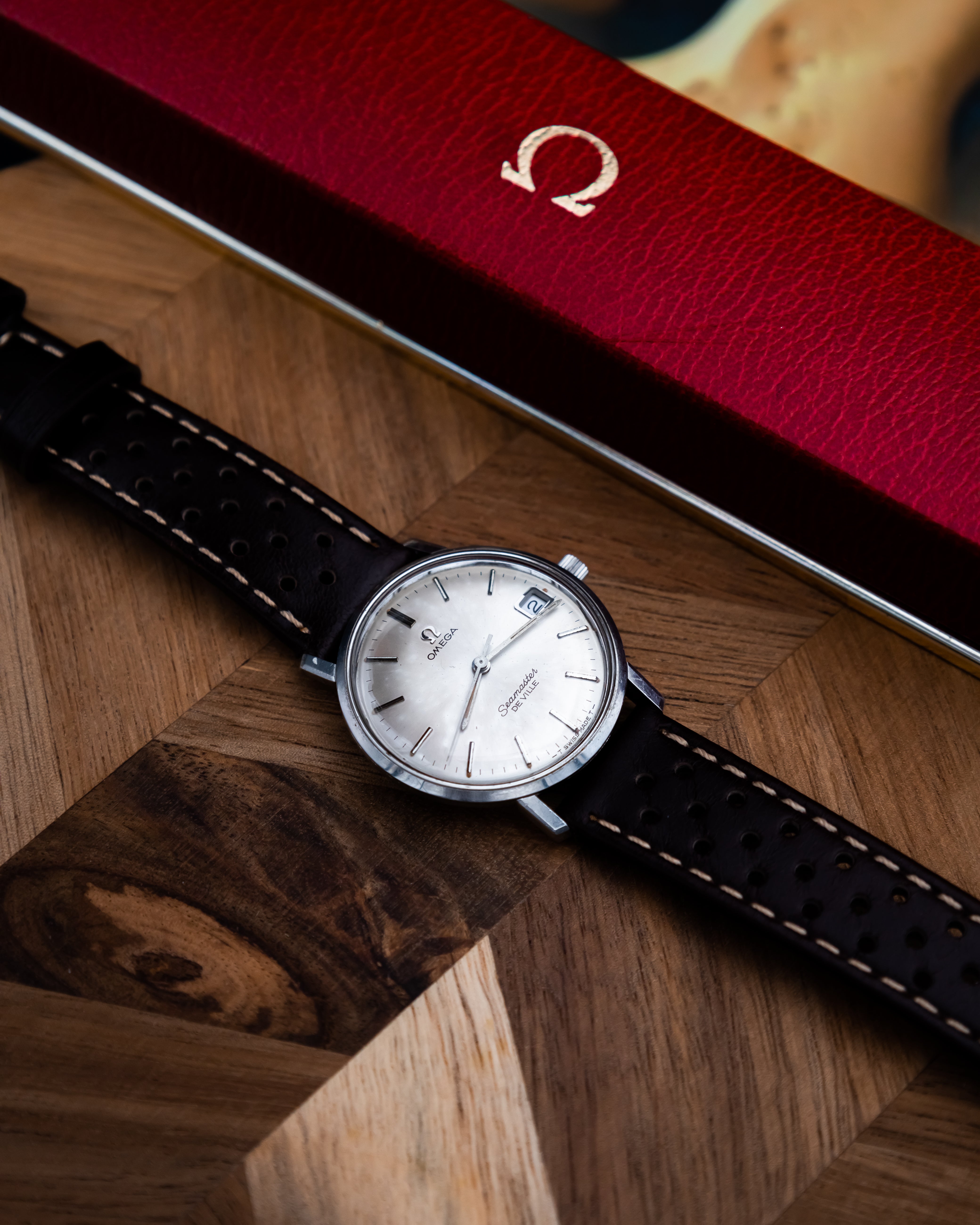 Omega 136.020 Seamaster De Ville - grey dial