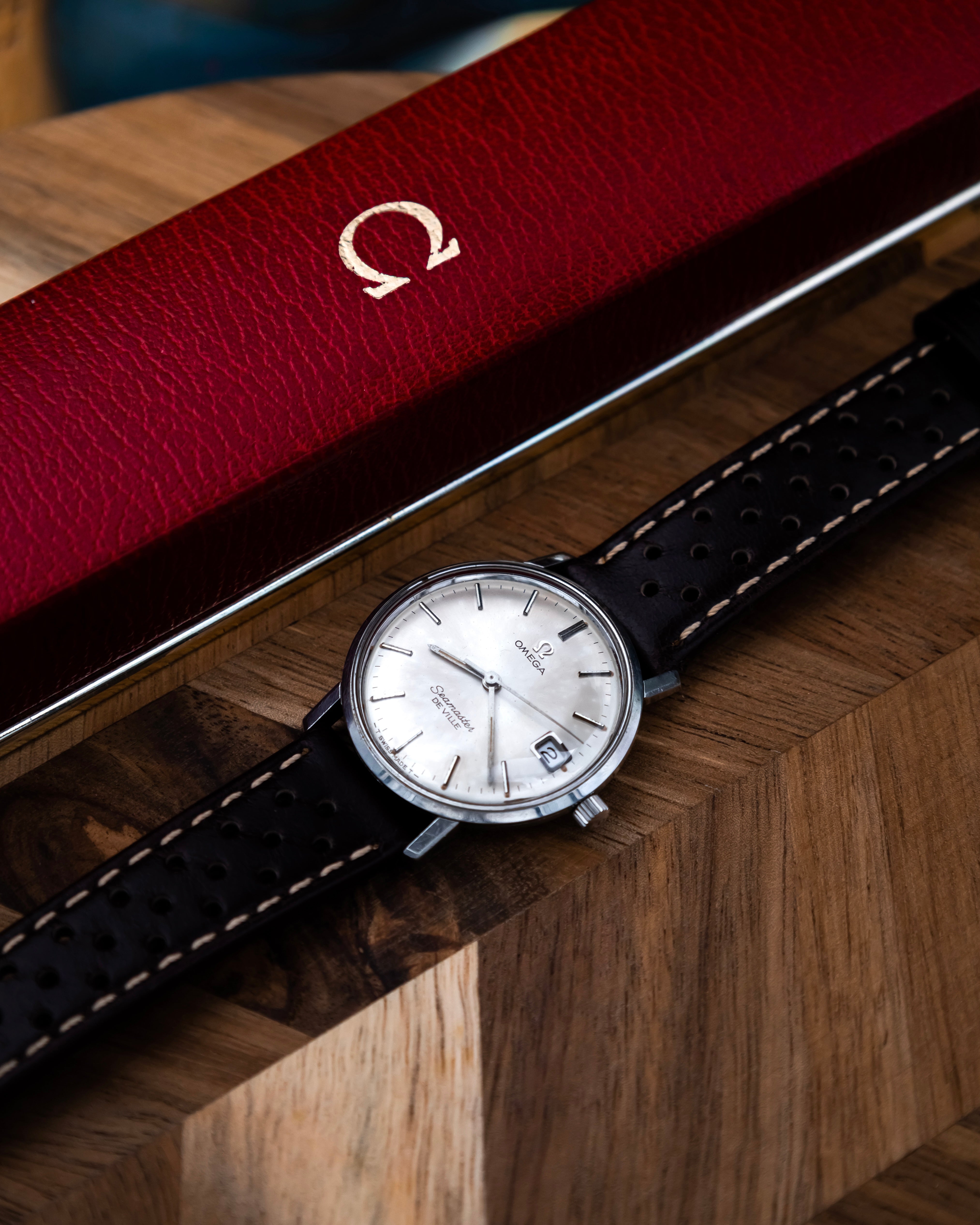 Omega 136.020 Seamaster De Ville - grey dial