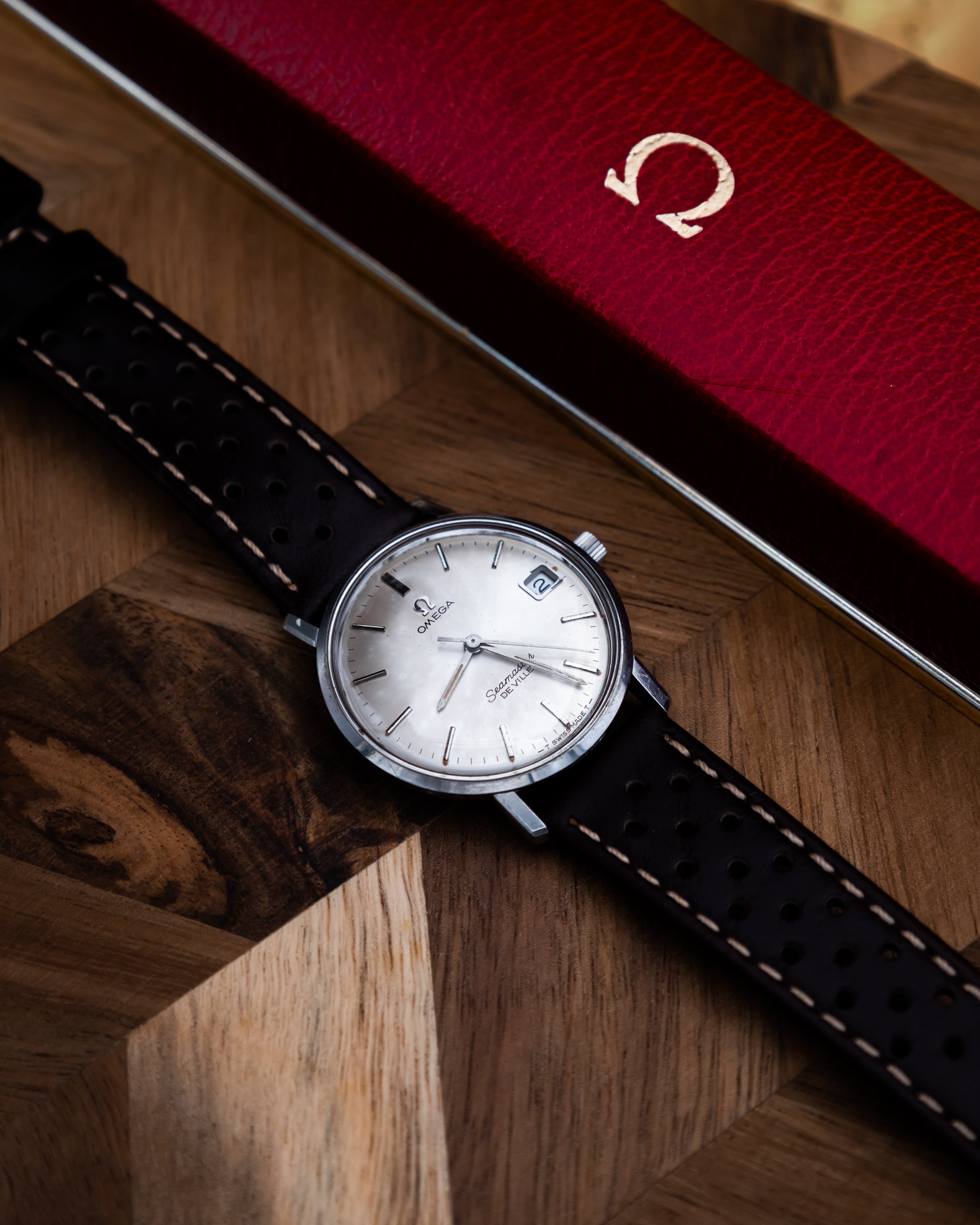 Omega 136.020 Seamaster De Ville - grey dial