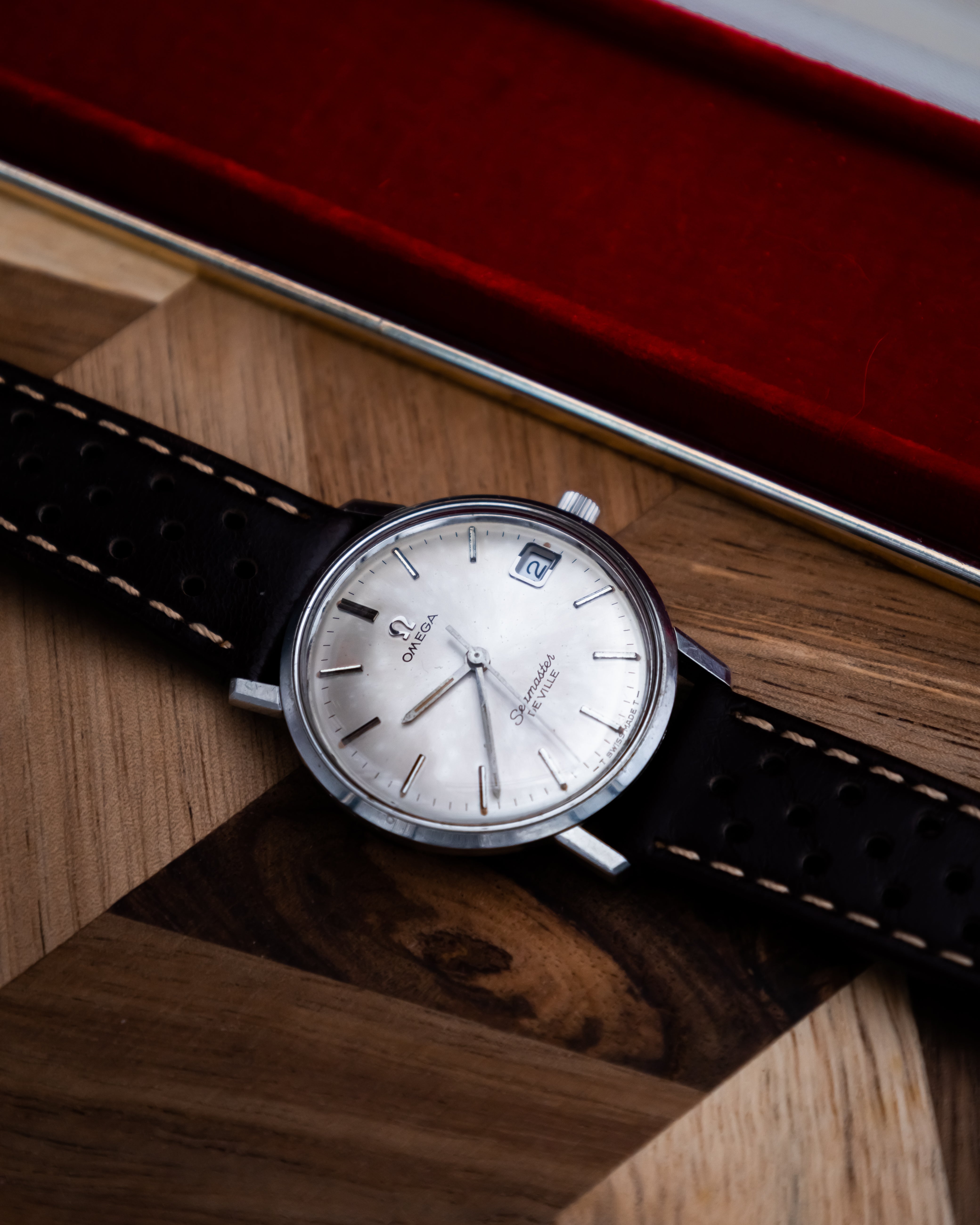 Omega 136.020 Seamaster De Ville - grey dial