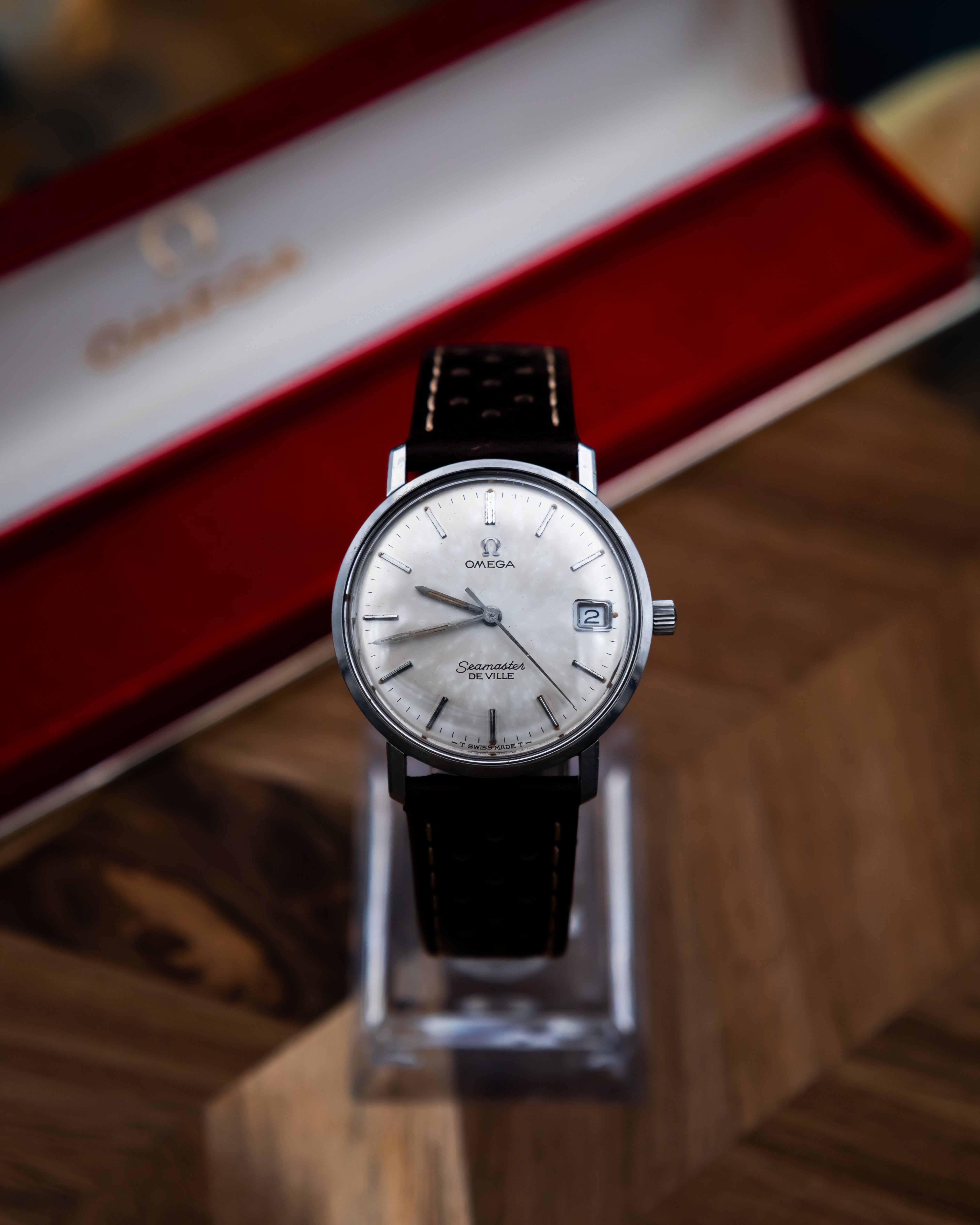 Omega 136.020 Seamaster De Ville - grey dial
