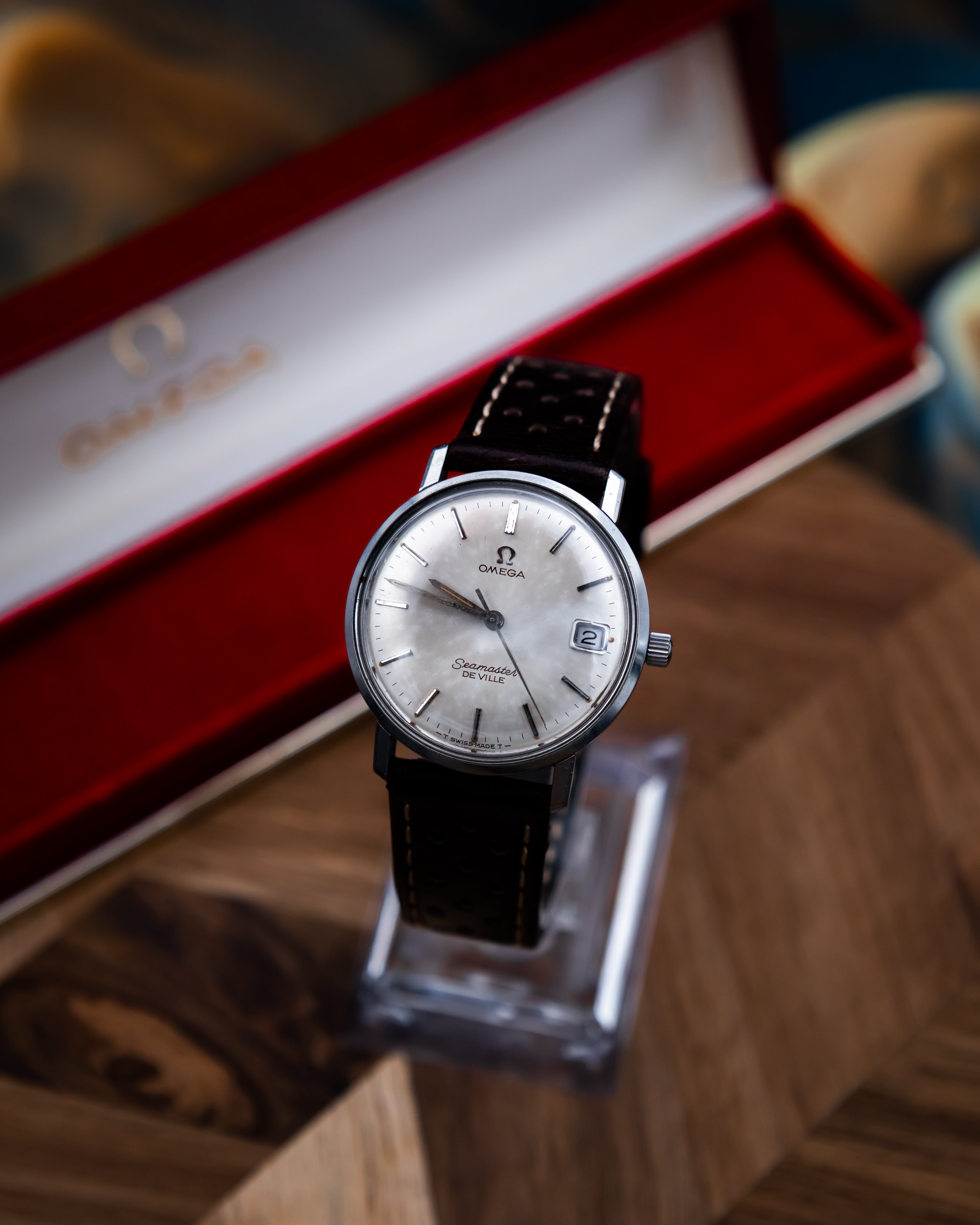 Omega 136.020 Seamaster De Ville - grey dial