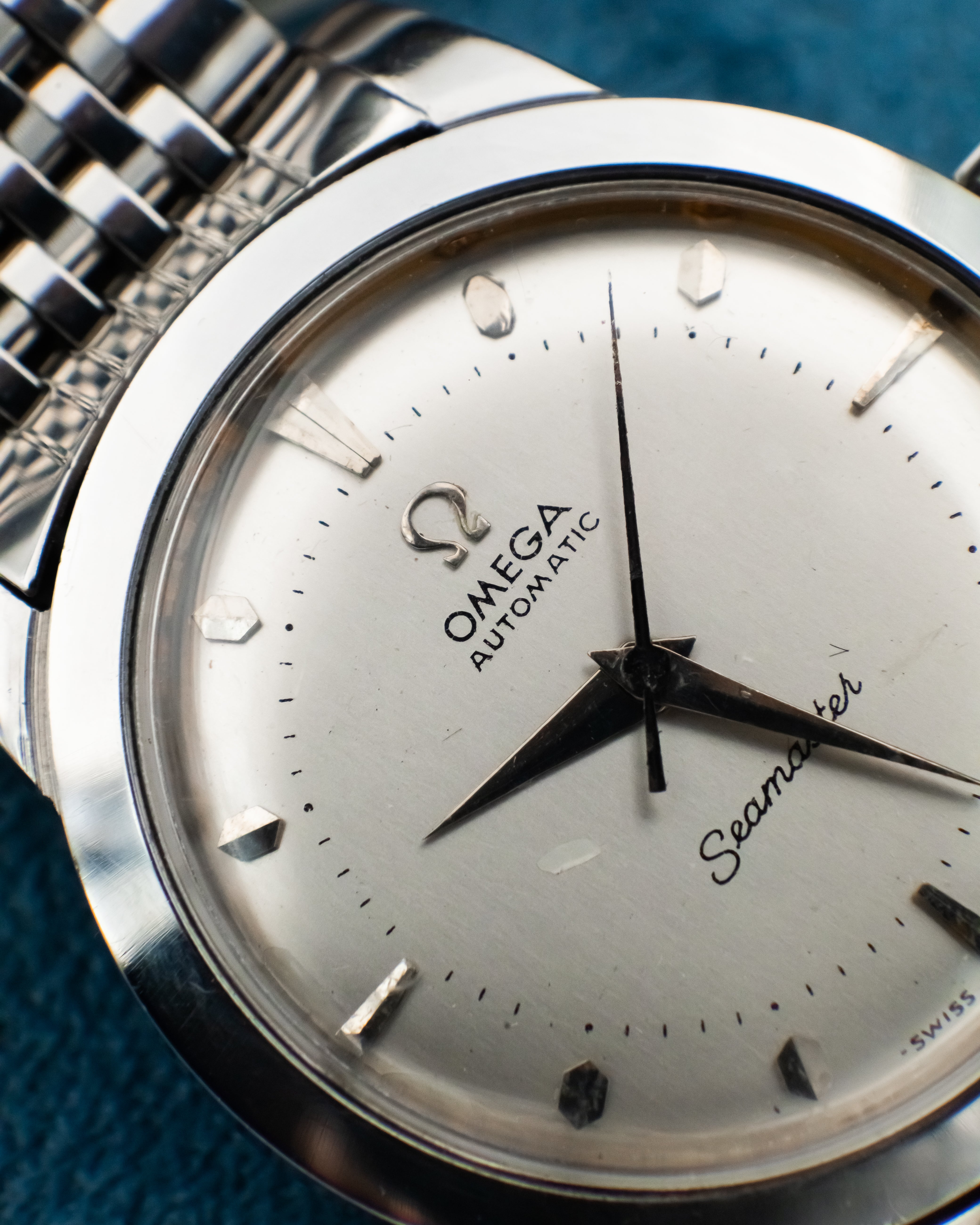 Omega C 2577-1 Seamaster Bumper - Silver Dial