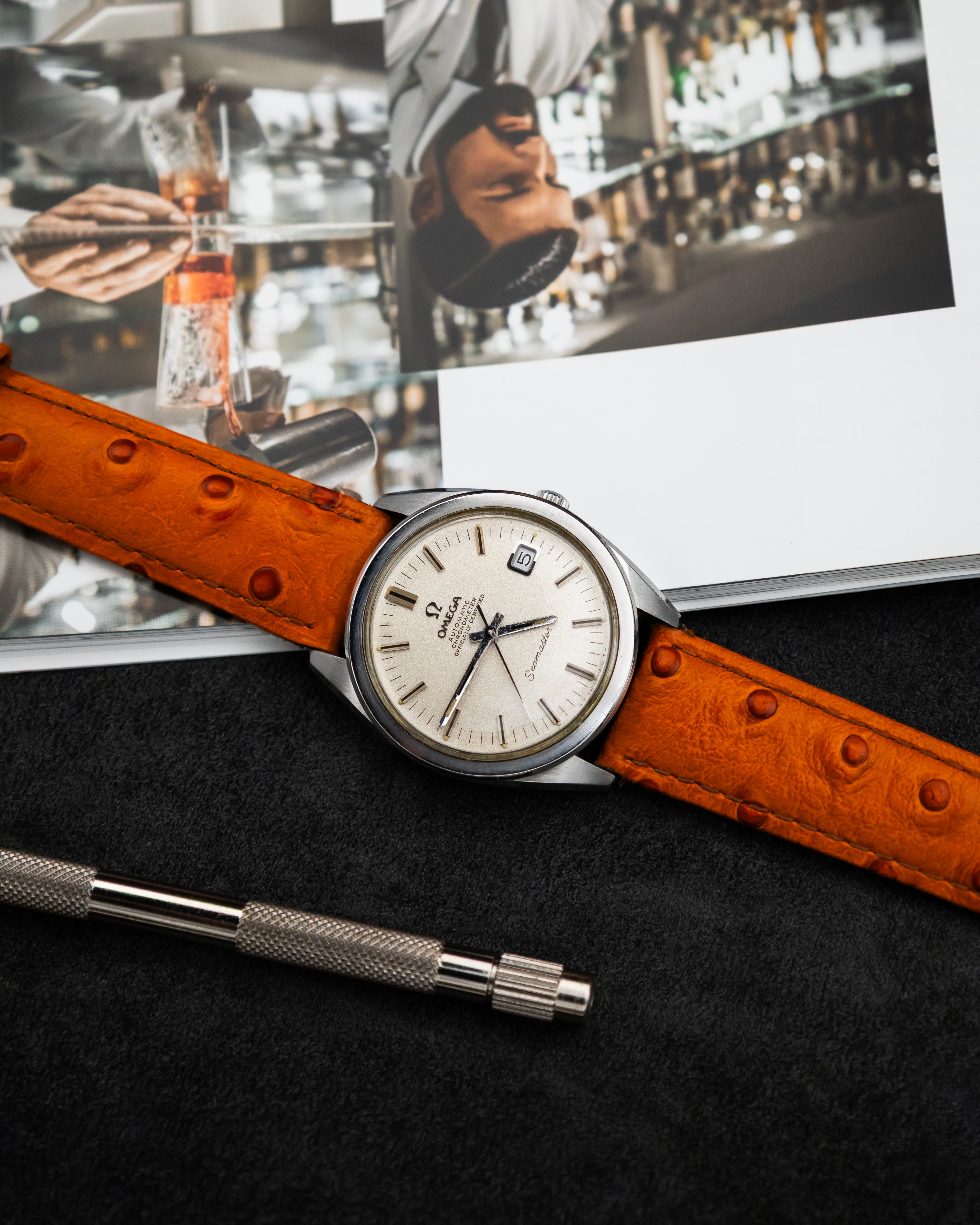 Omega 166.028 Seamaster Chronometer - Silver Dial