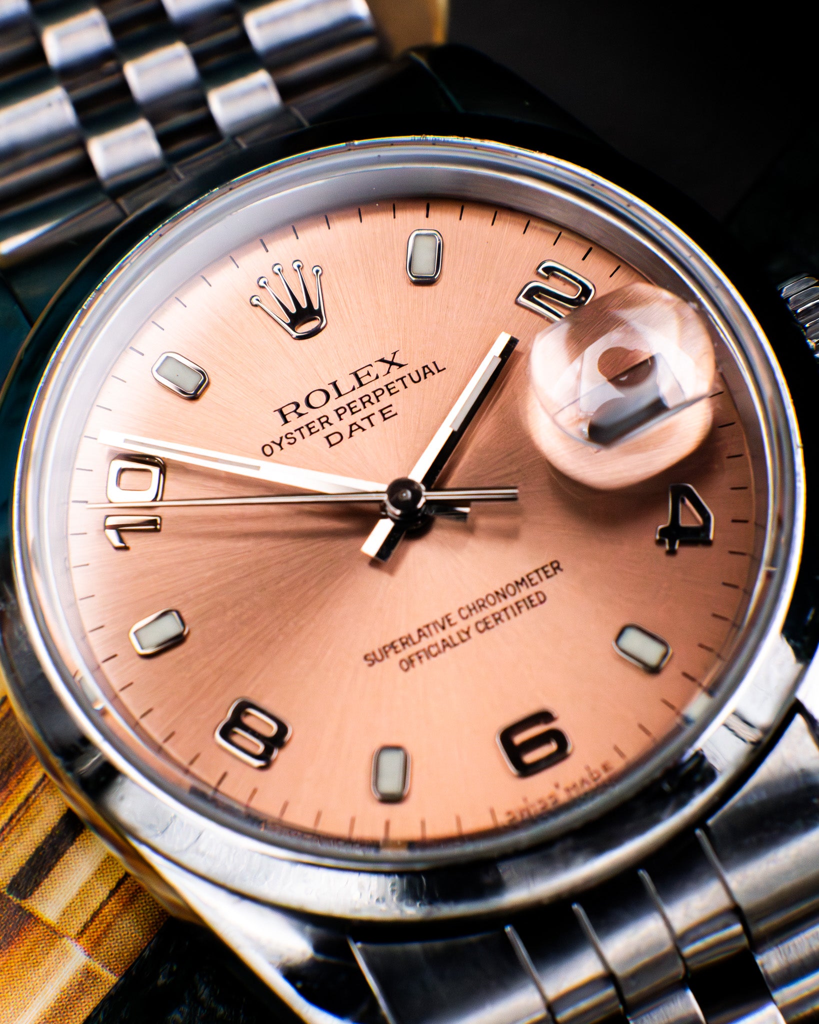 Rolex 15200 Oyster Perpetual- Salmon dial