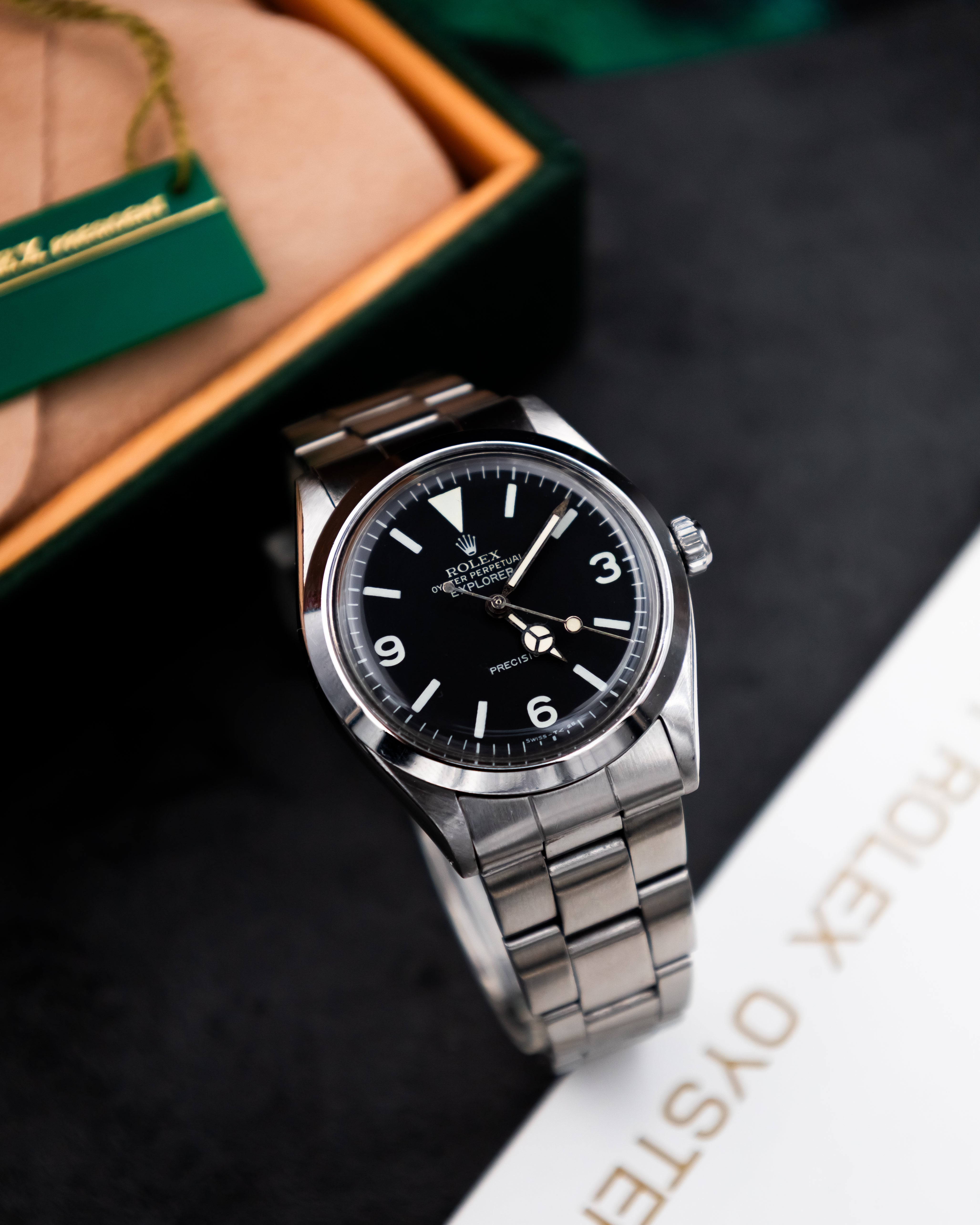 Rolex 5500 Explorer - Black dial