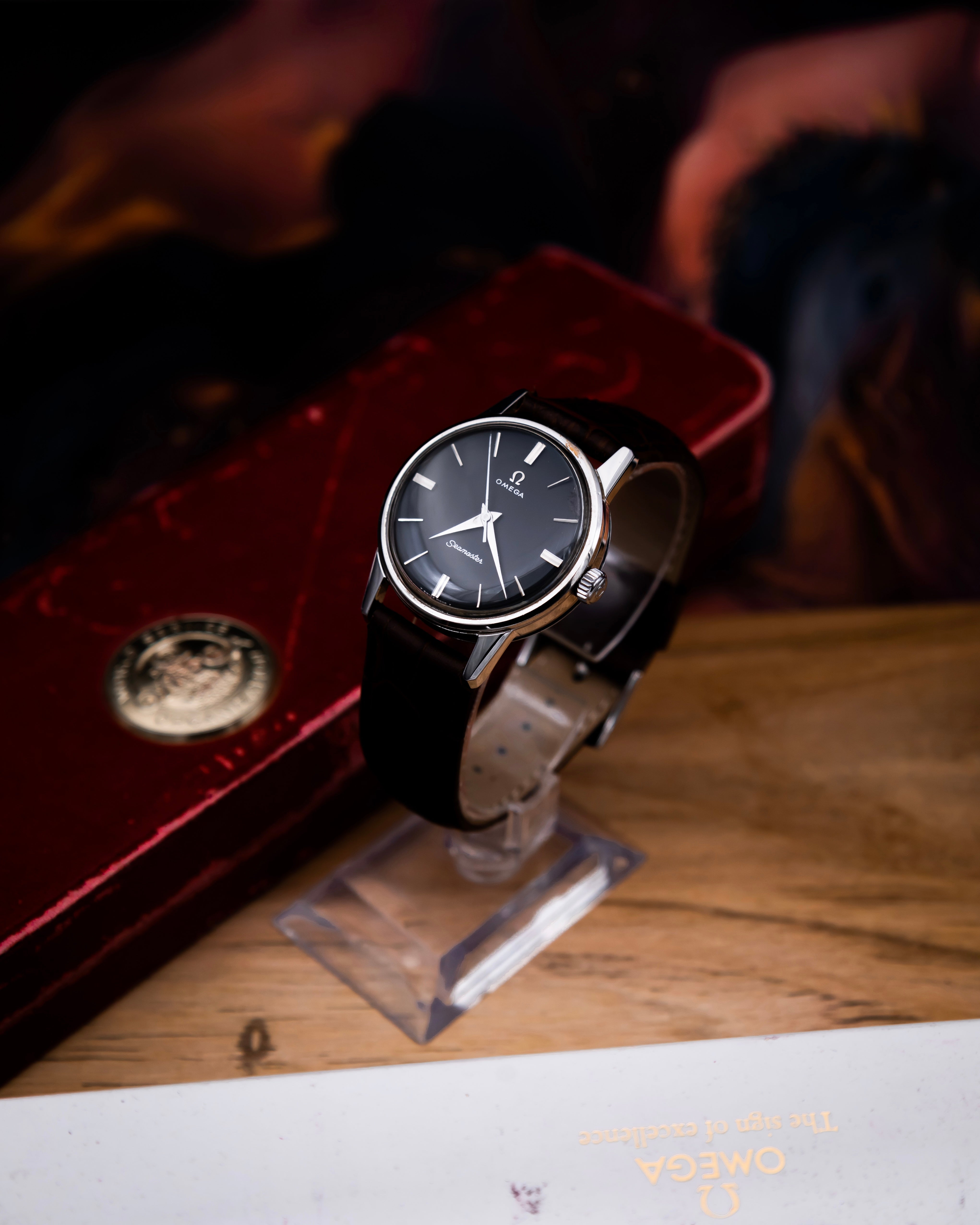 Omega 14390-61SC Seamaster - black dial