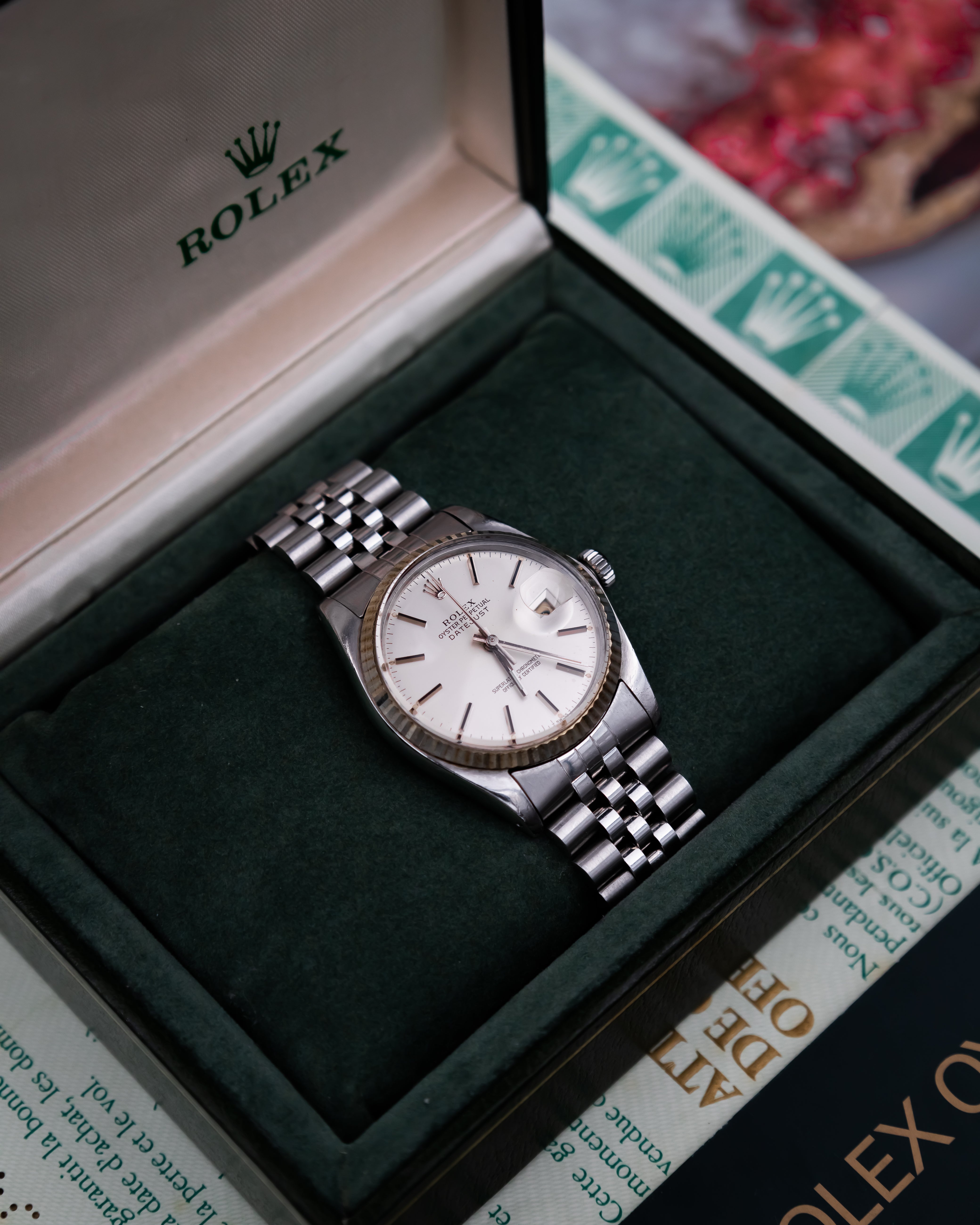 Rolex 16014 Perpetual Datejust - grey dial