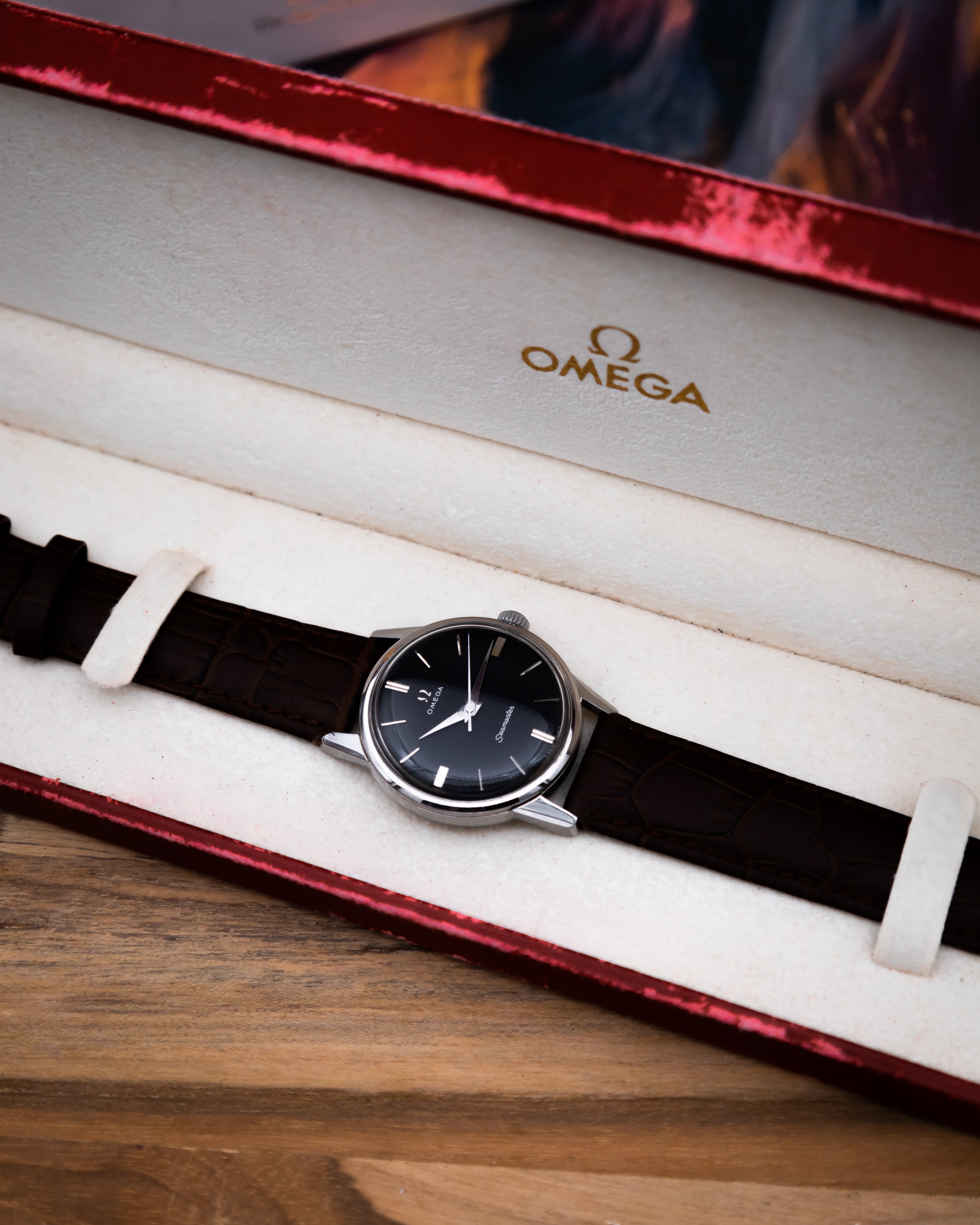 Omega 14390-61SC Seamaster - black dial