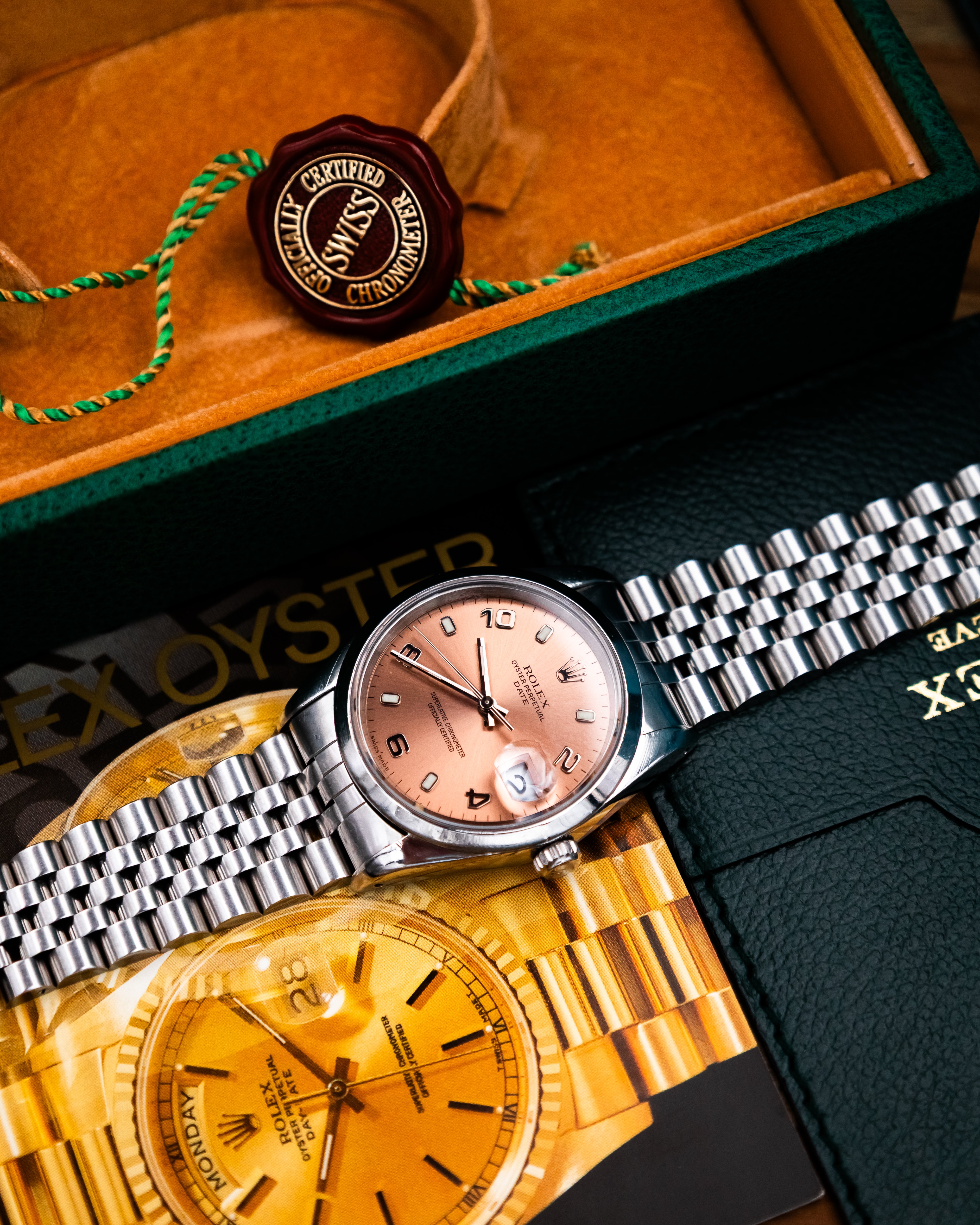 Rolex 15200 Oyster Perpetual- Salmon dial
