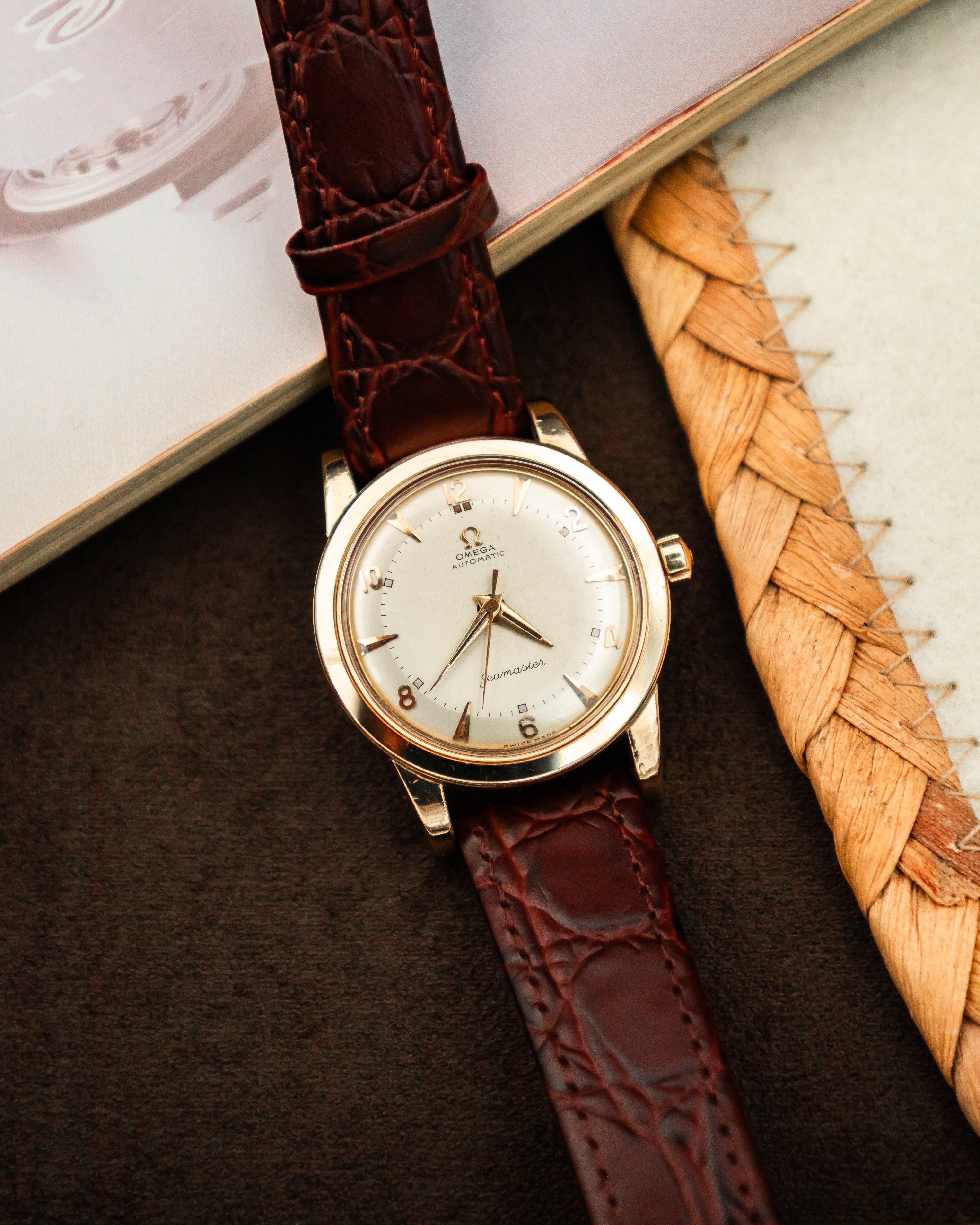 Omega 2577-11 SC Seamaster Bumper - two-tone champagne dial