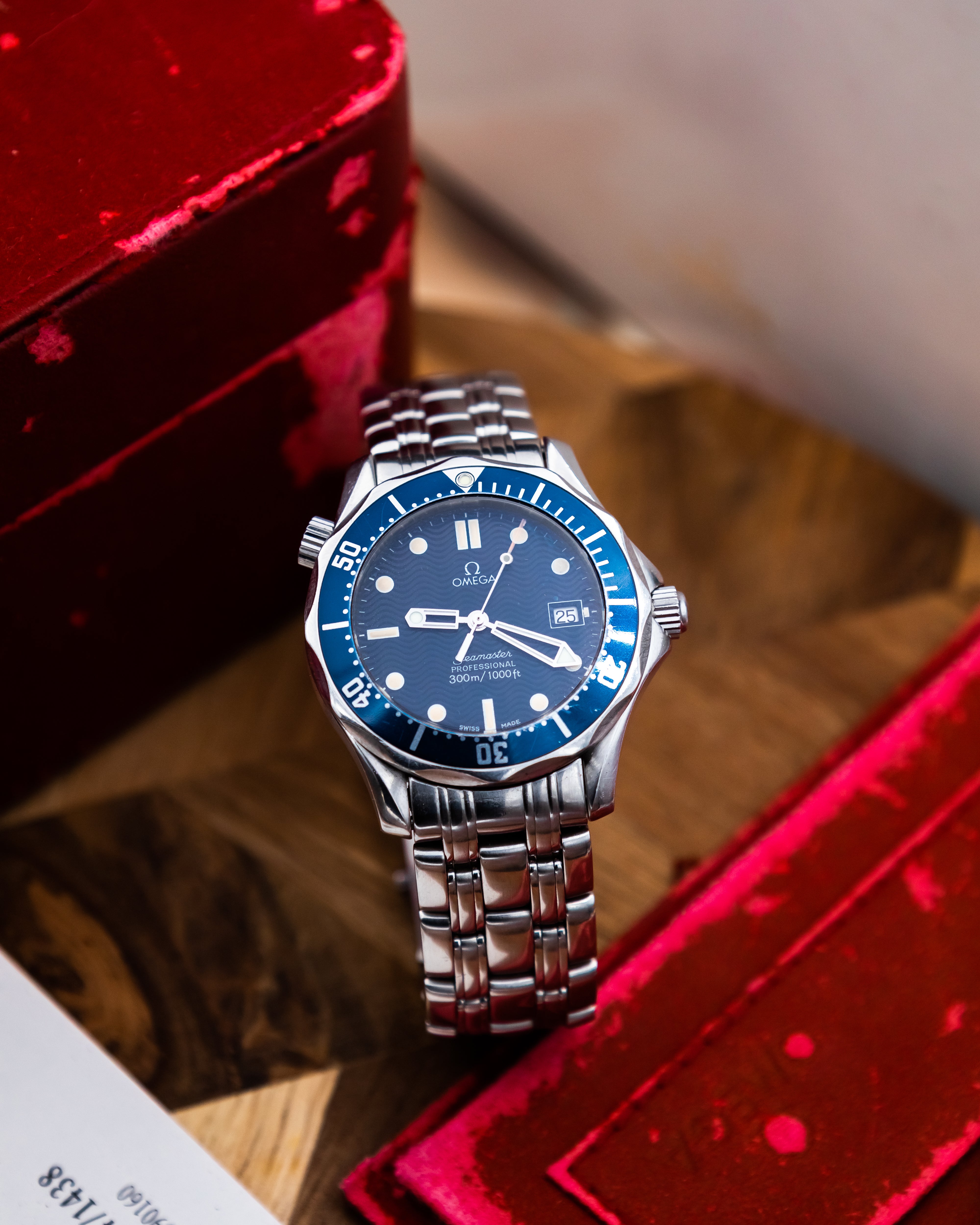Omega 2561.80 Seamaster 300M - blue dial