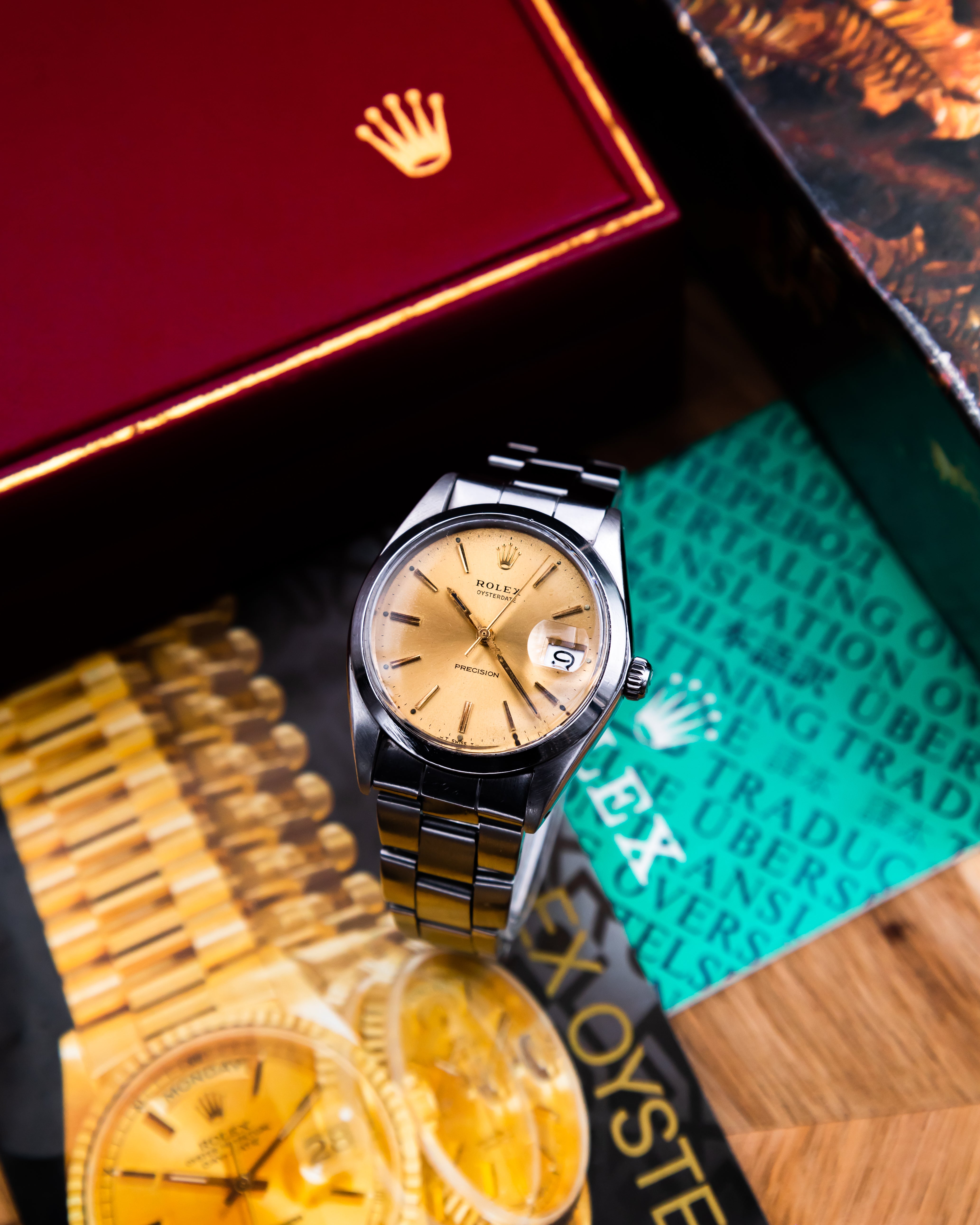 Rolex 6694 Oysterdate - champagne dial